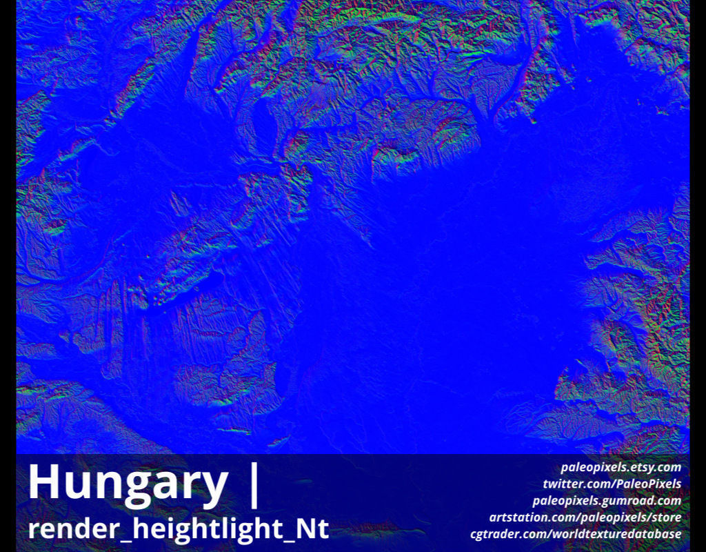 Hungary  13k High resolution Maps and masks 3D model_11