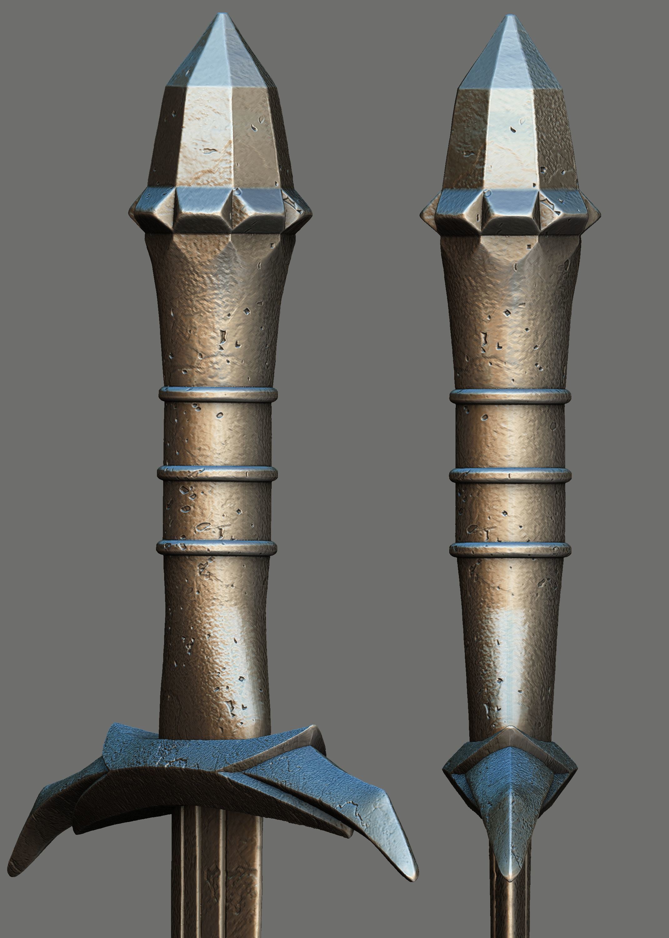 Lord Saurons Dagger 3D print model_5