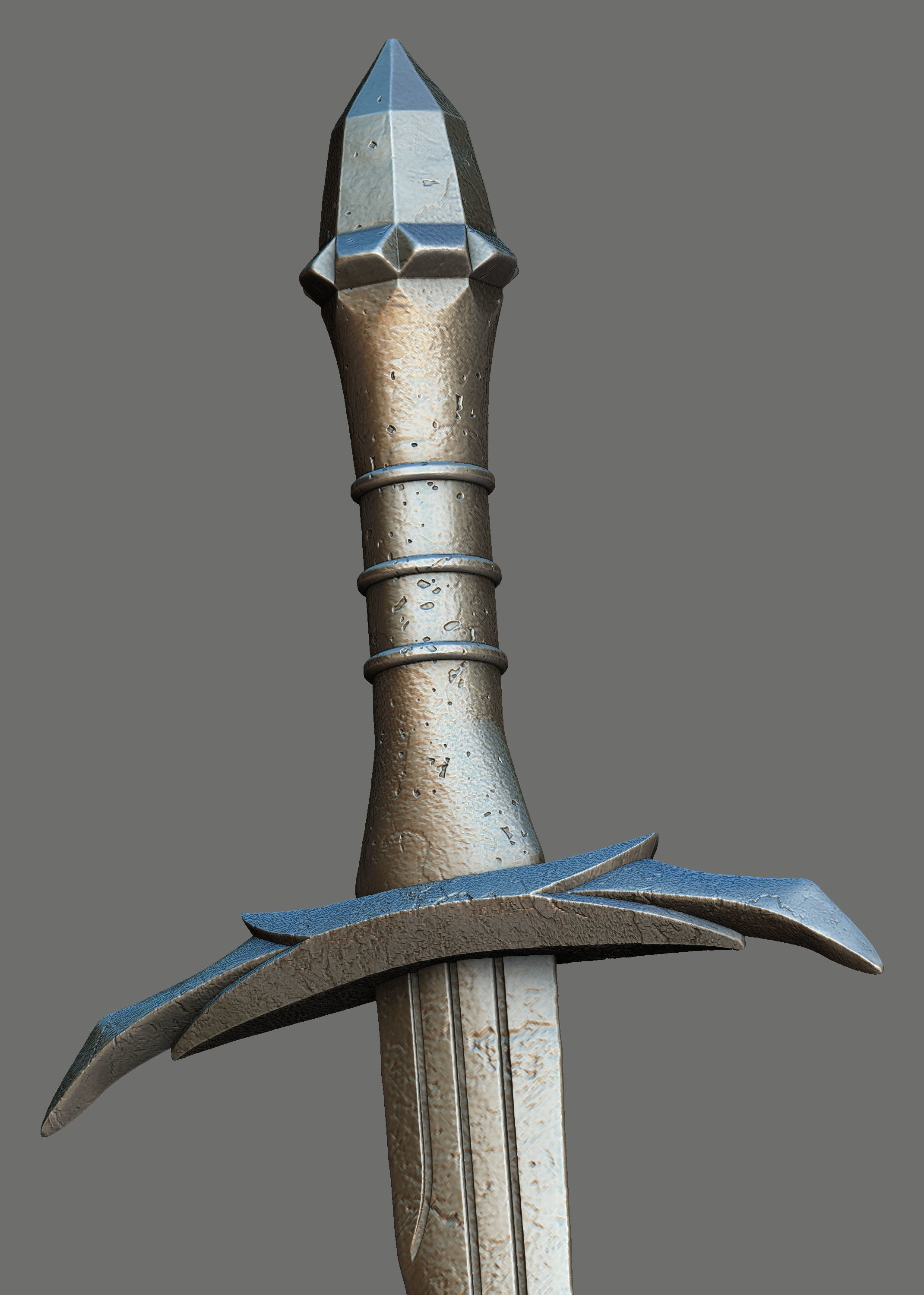 Lord Saurons Dagger 3D print model_3