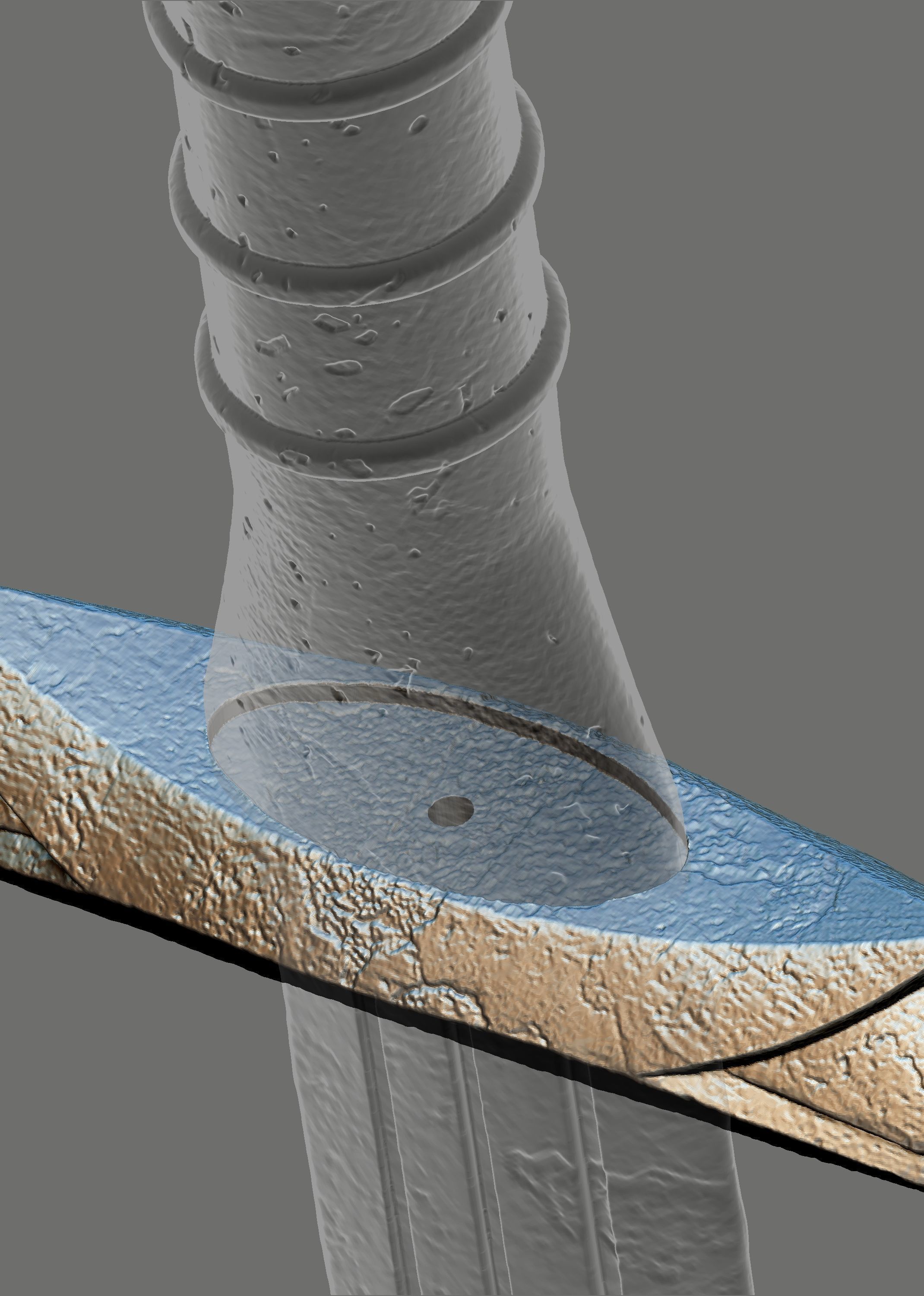 Lord Saurons Dagger 3D print model_8