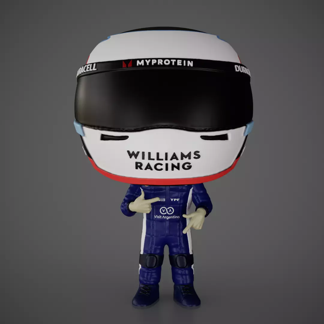 Franco Colapinto - Formula 1 3D print model
