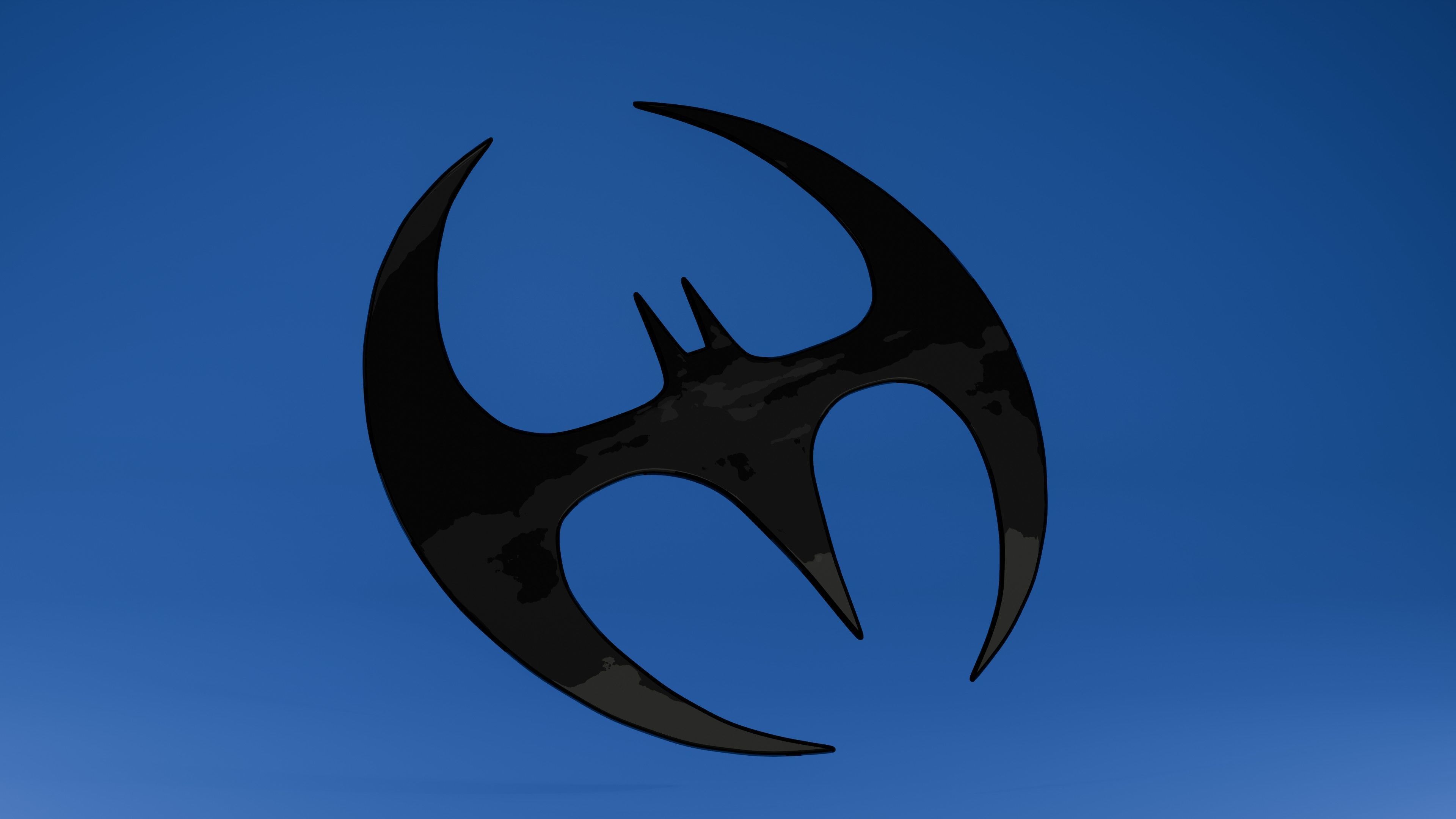 Batarang 3 Pack 3D model_5