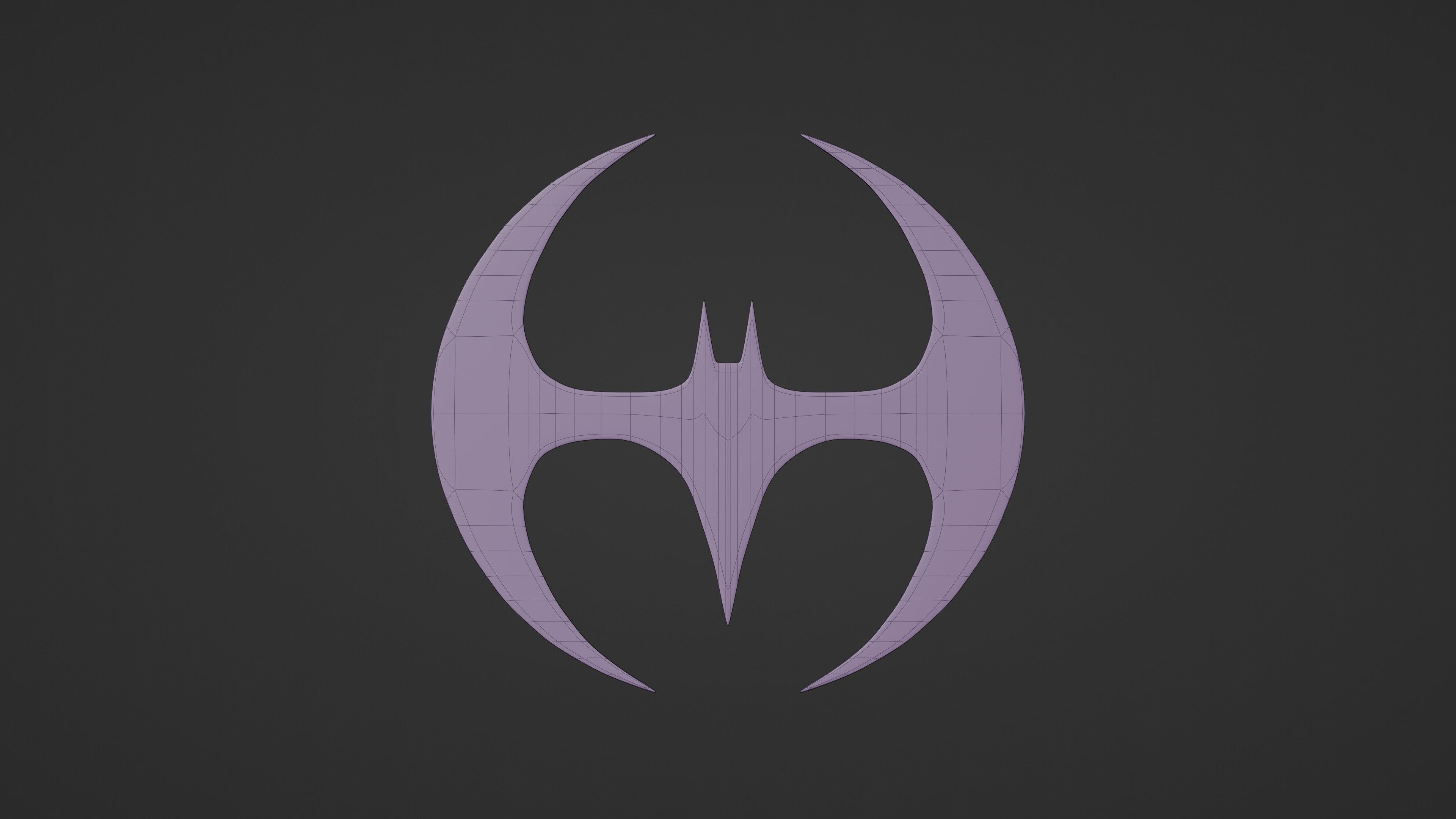 Batarang 3 Pack 3D model_12