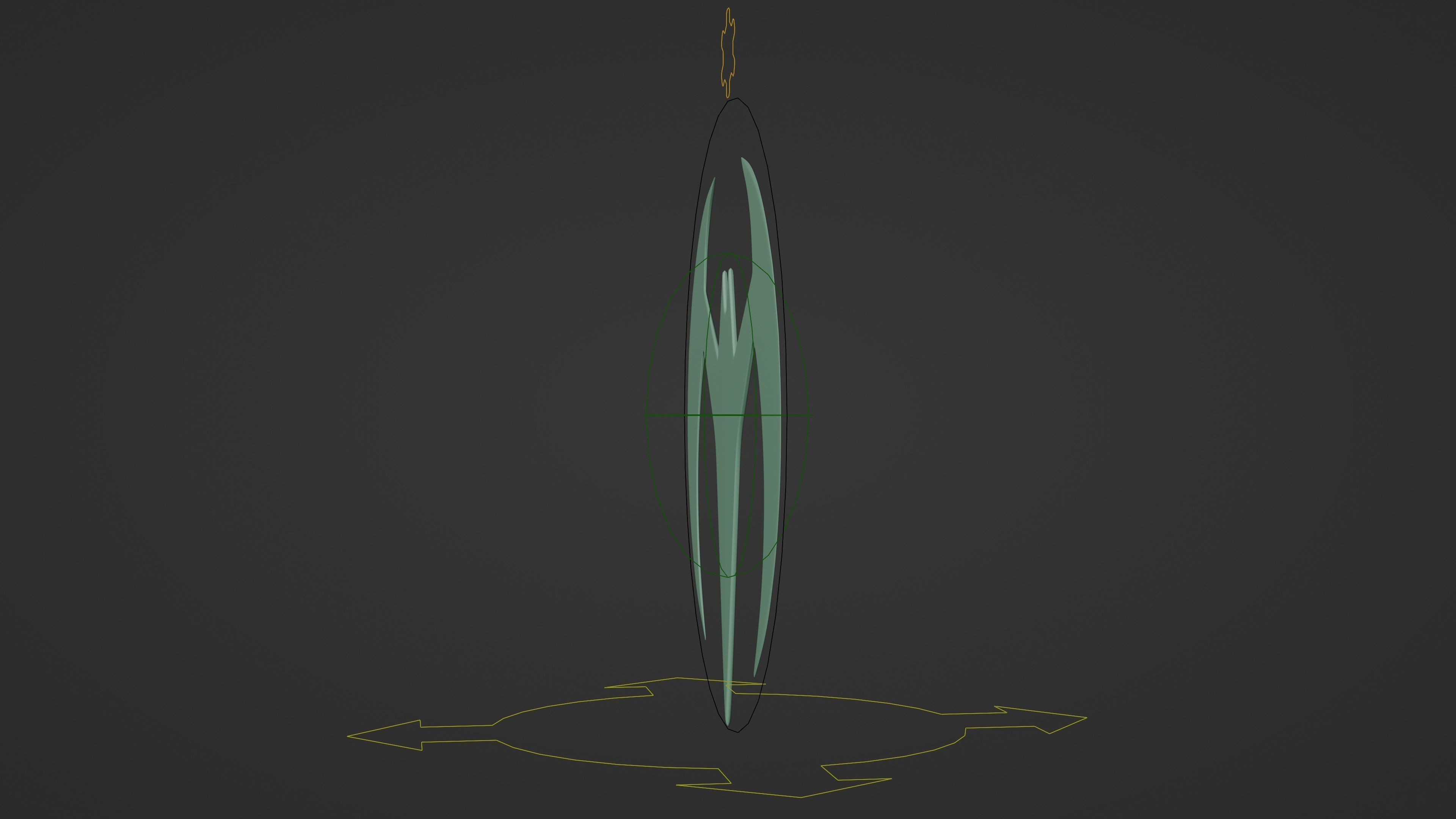 Batarang 3 Pack 3D model_22