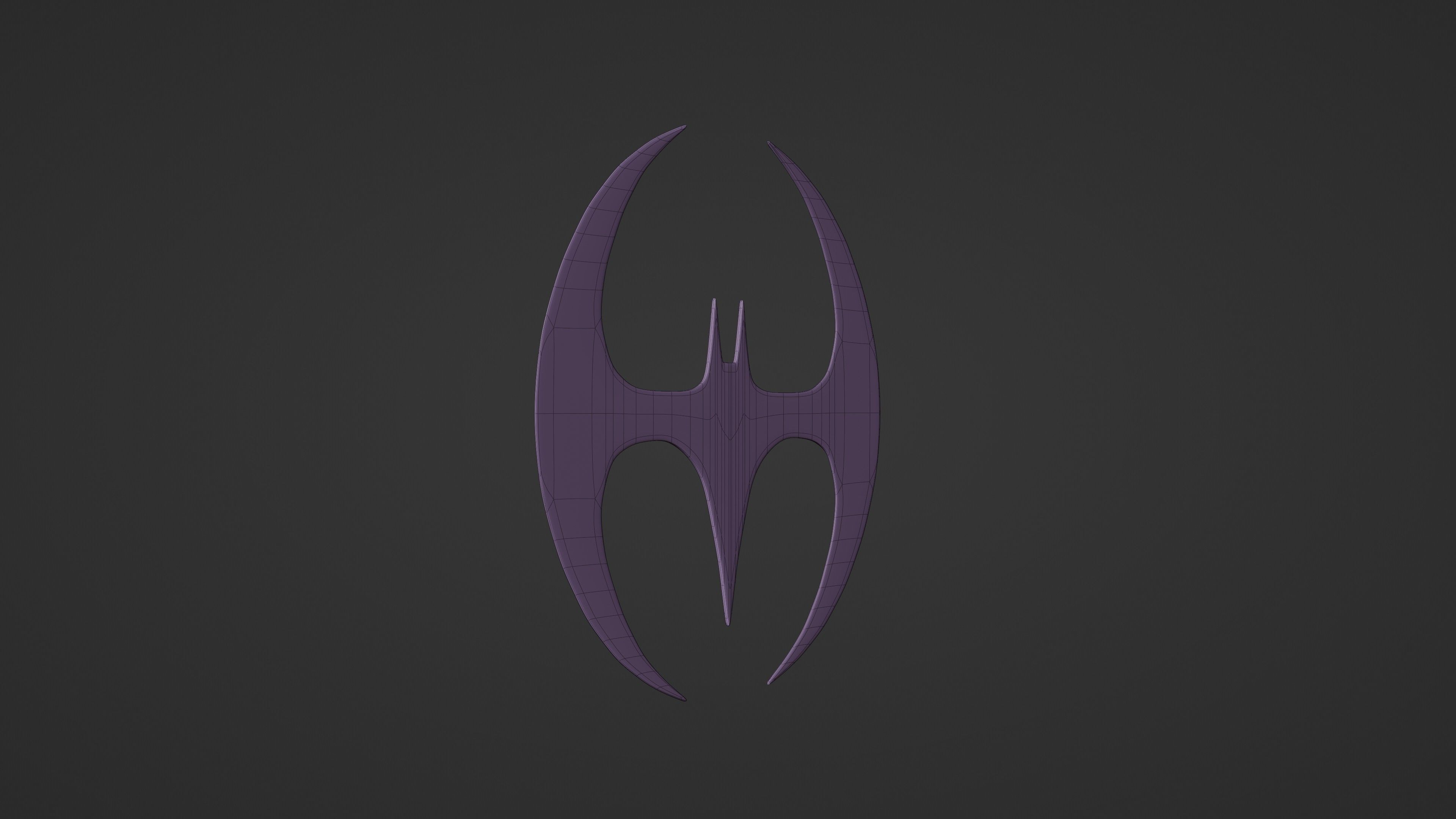 Batarang 3 Pack 3D model_16