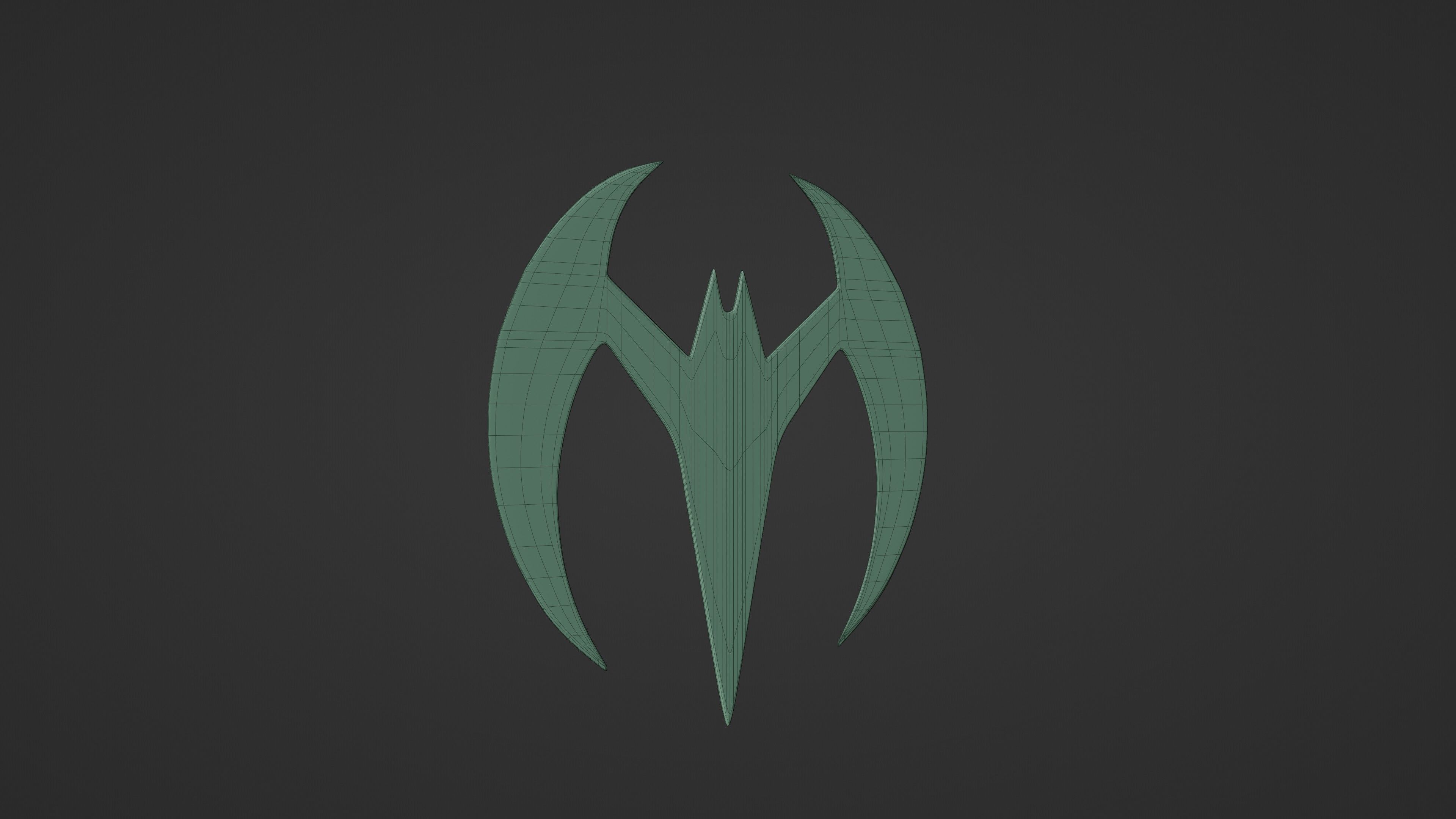 Batarang 3 Pack 3D model_24