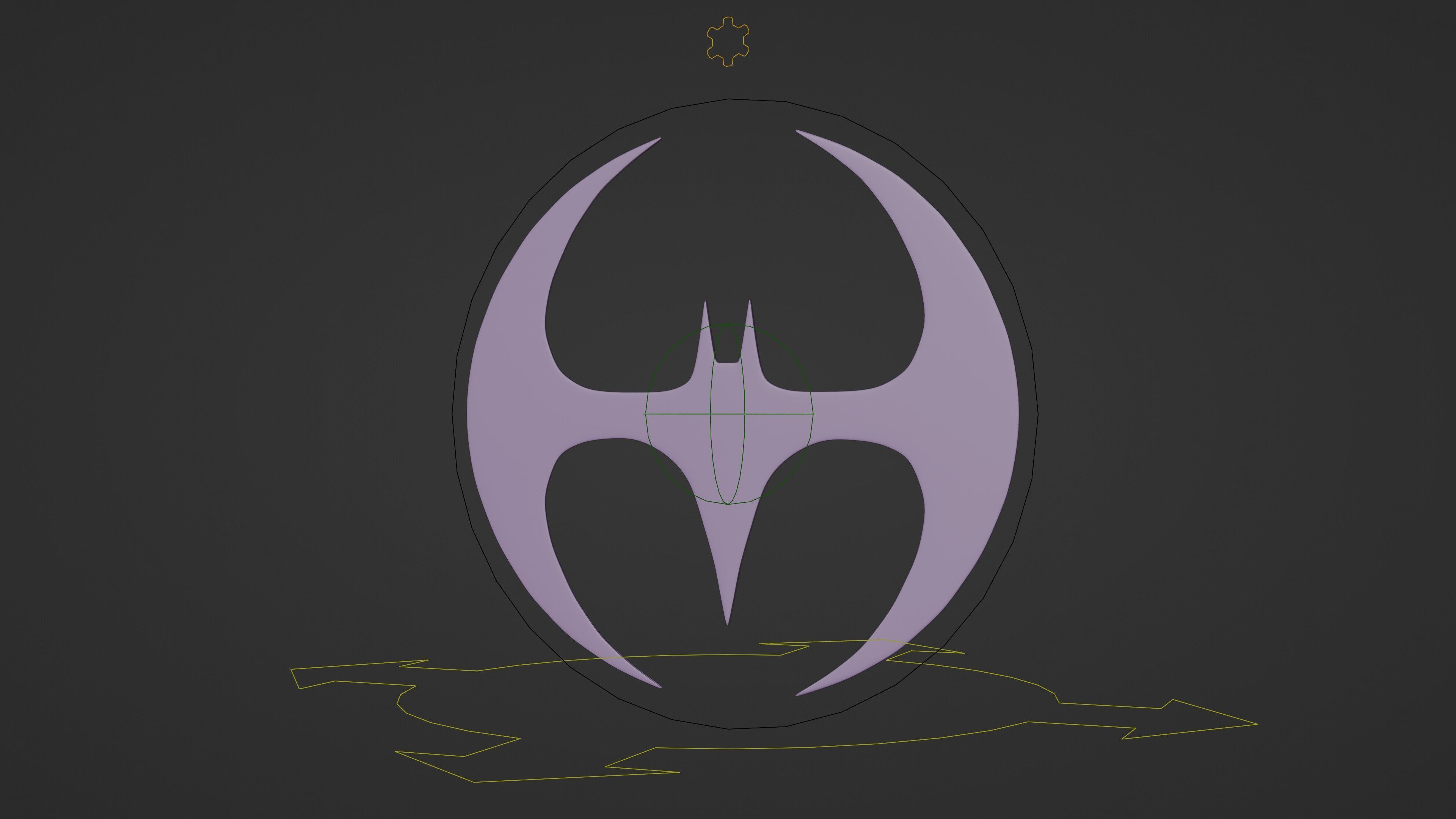 Batarang 3 Pack 3D model_10