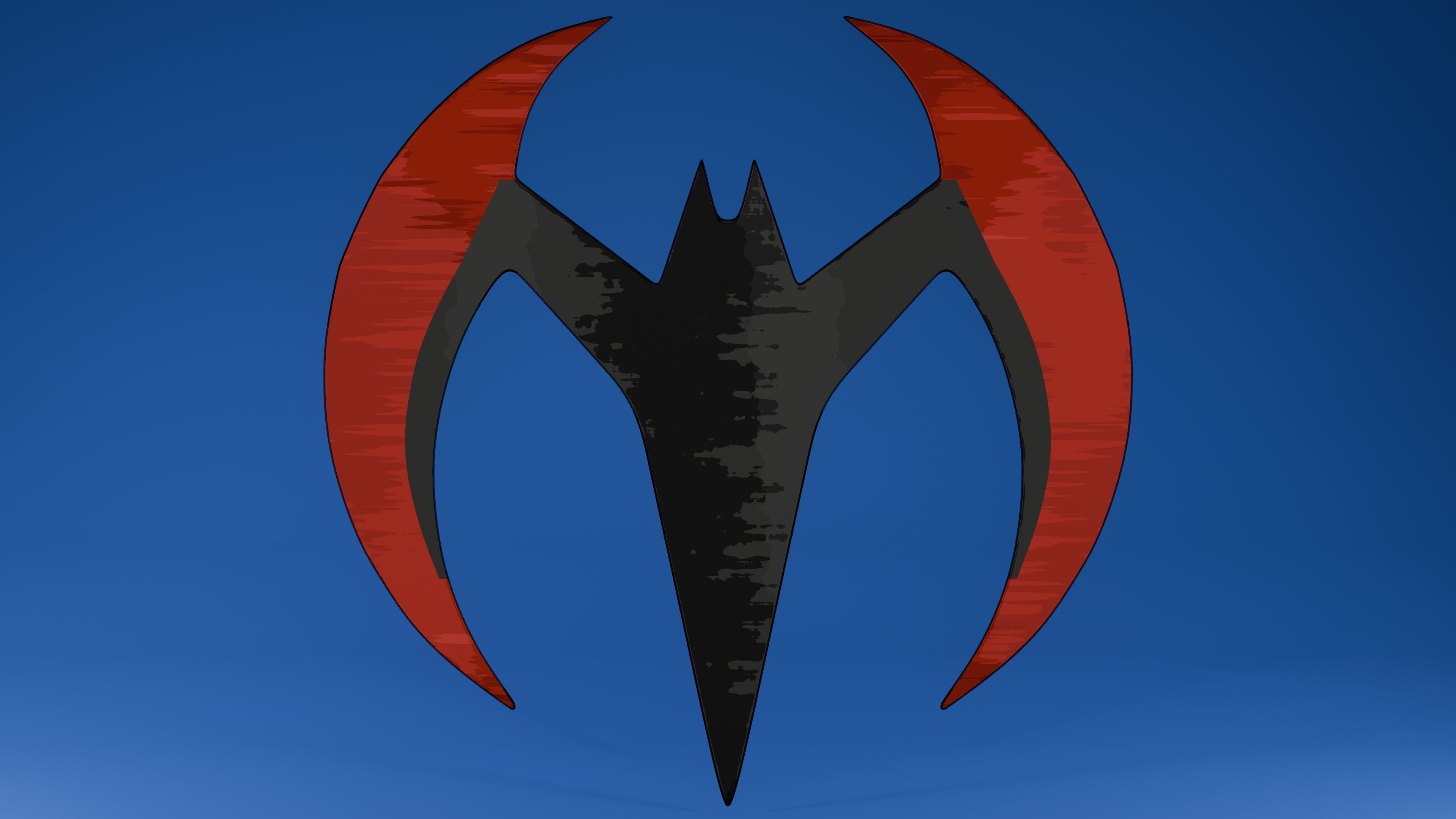 Batarang 3 Pack 3D model_2