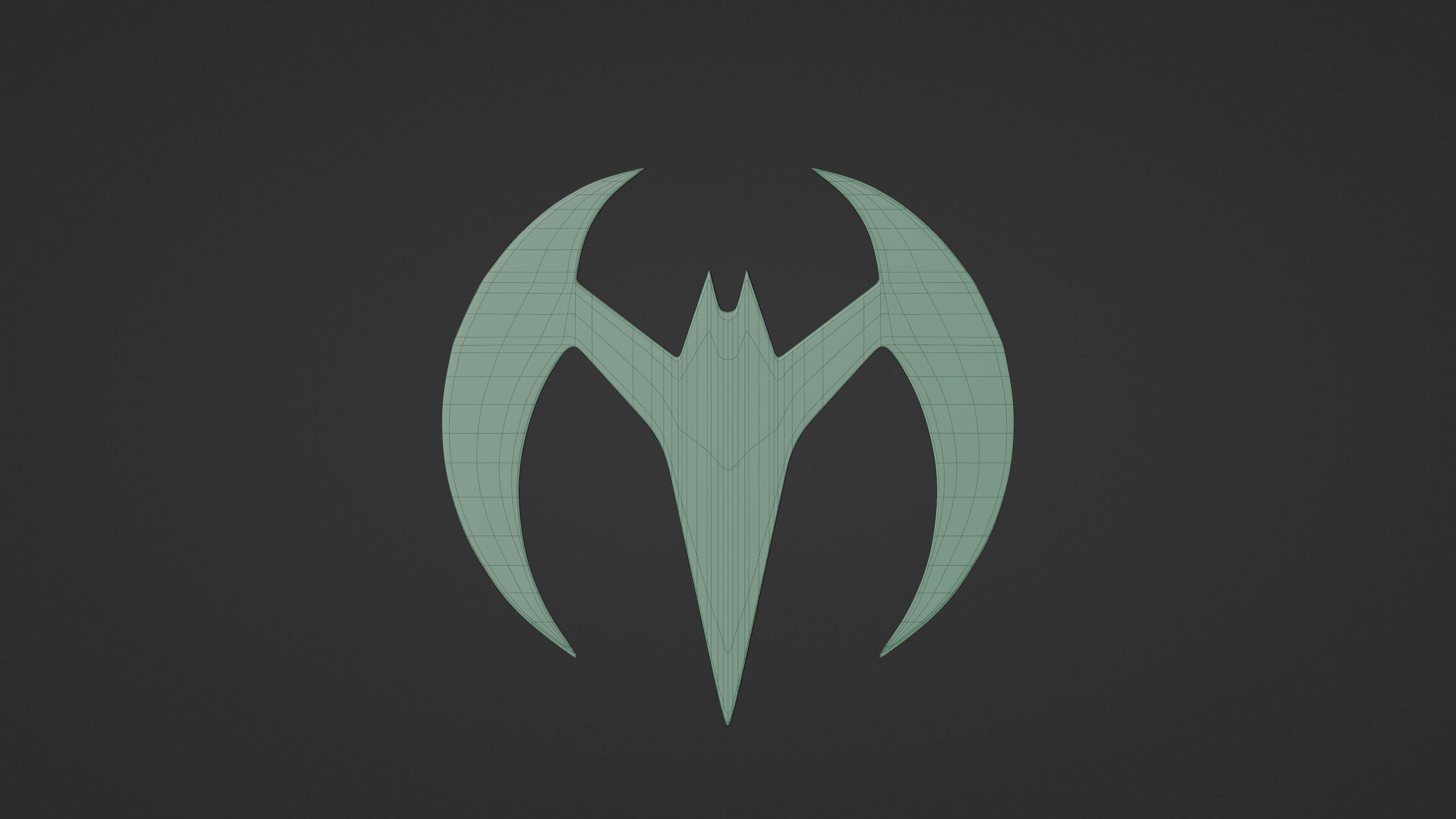 Batarang 3 Pack 3D model_27