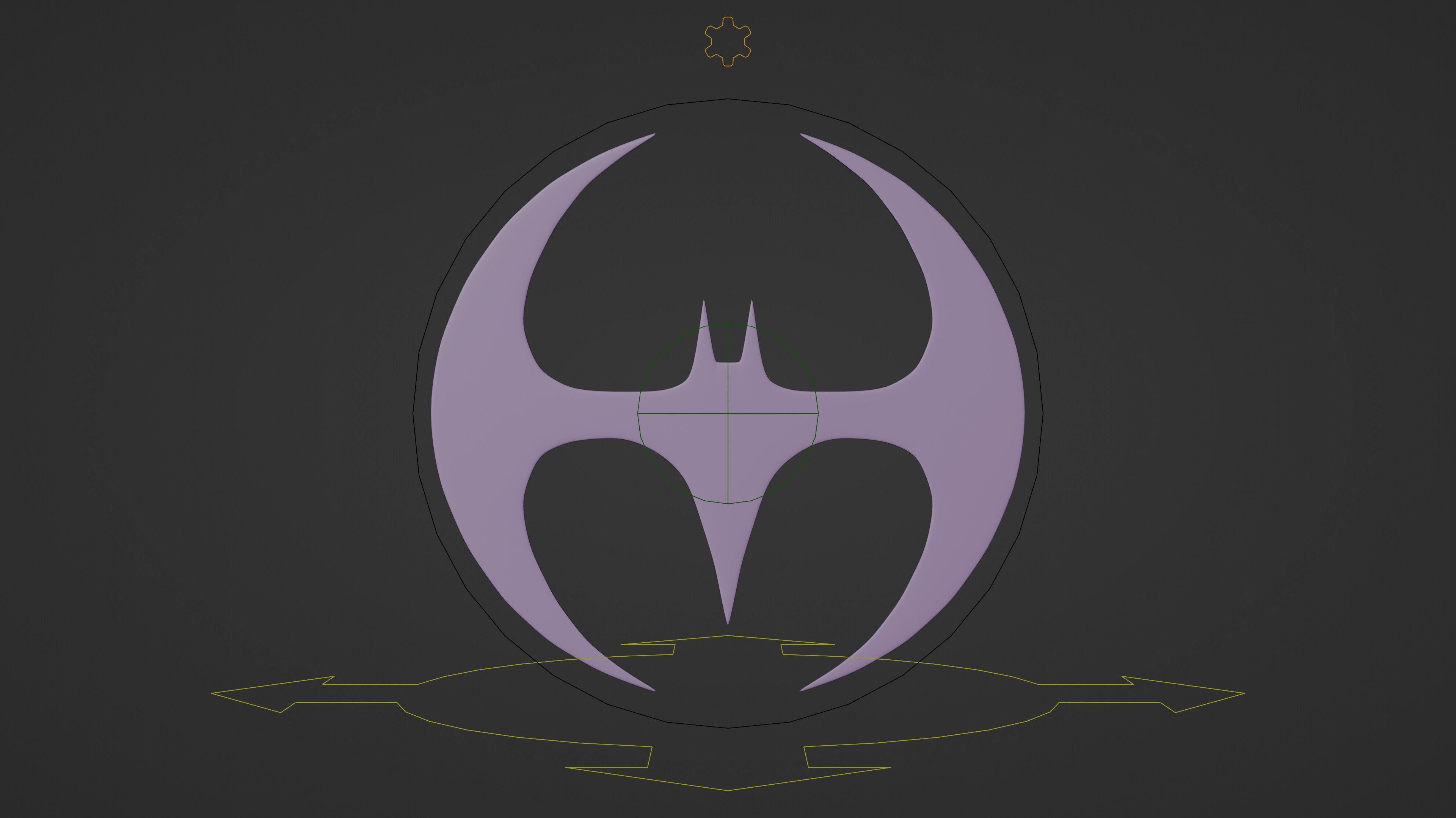 Batarang 3 Pack 3D model_6