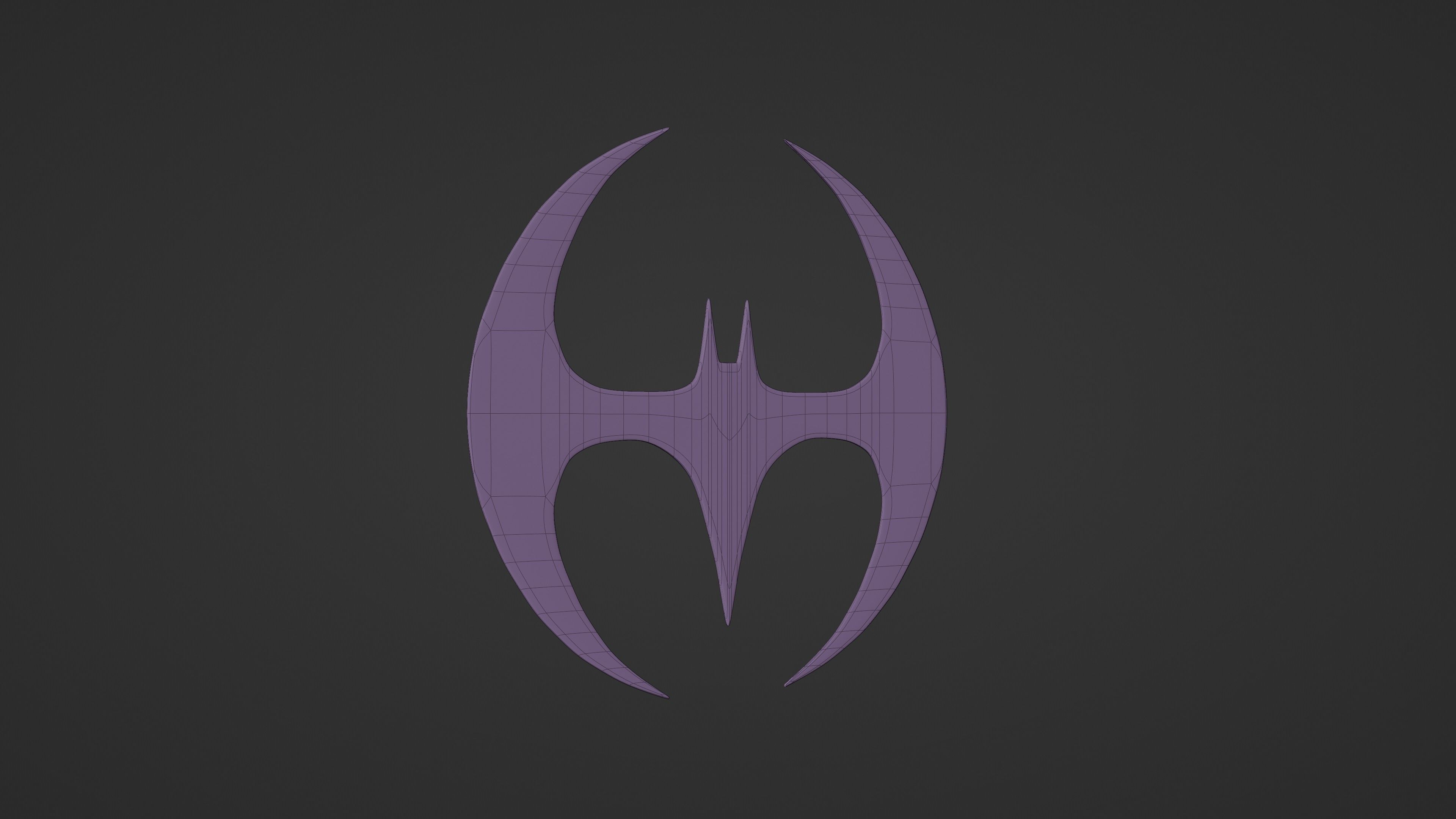Batarang 3 Pack 3D model_13