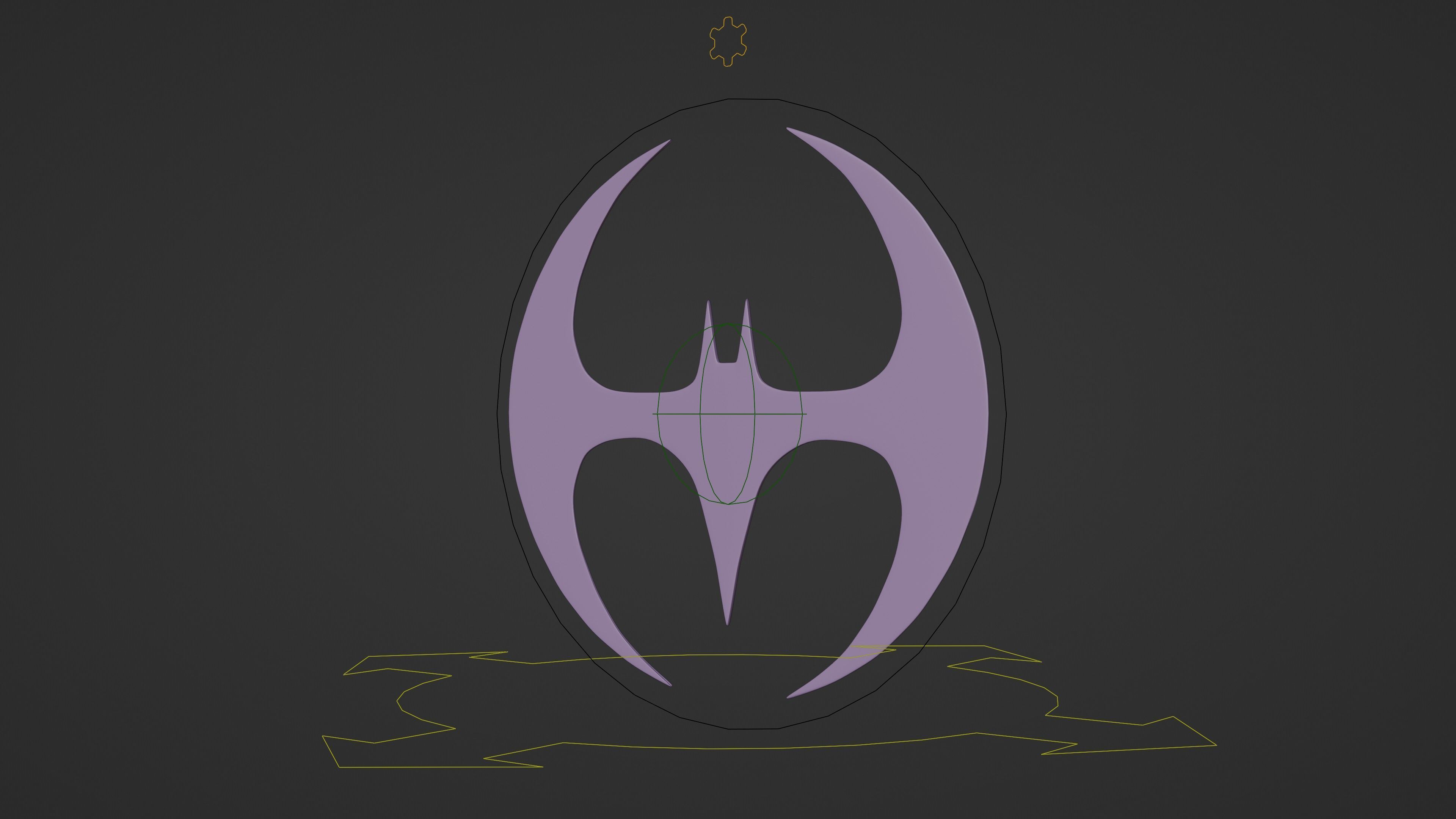 Batarang 3 Pack 3D model_9