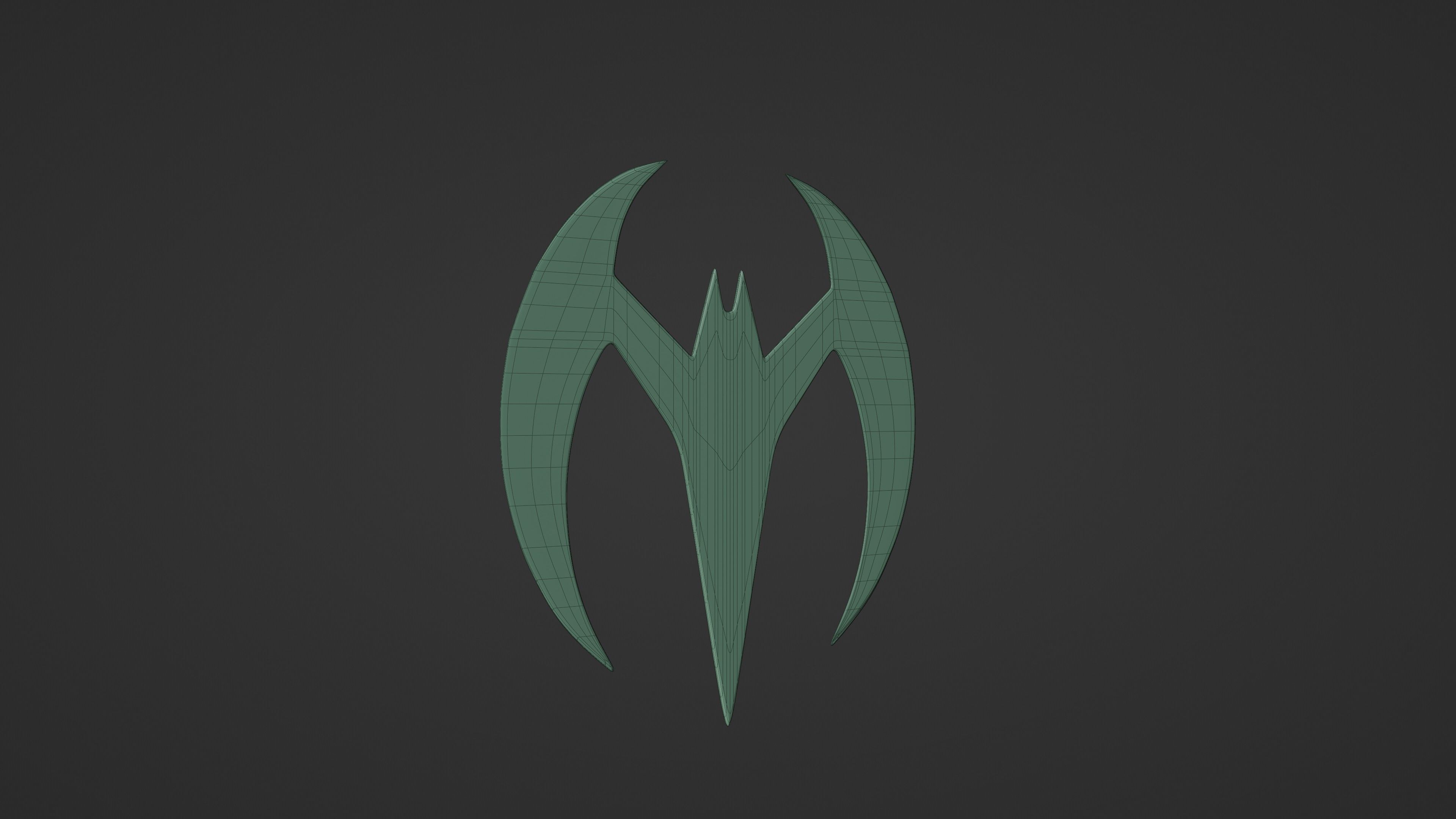 Batarang 3 Pack 3D model_25