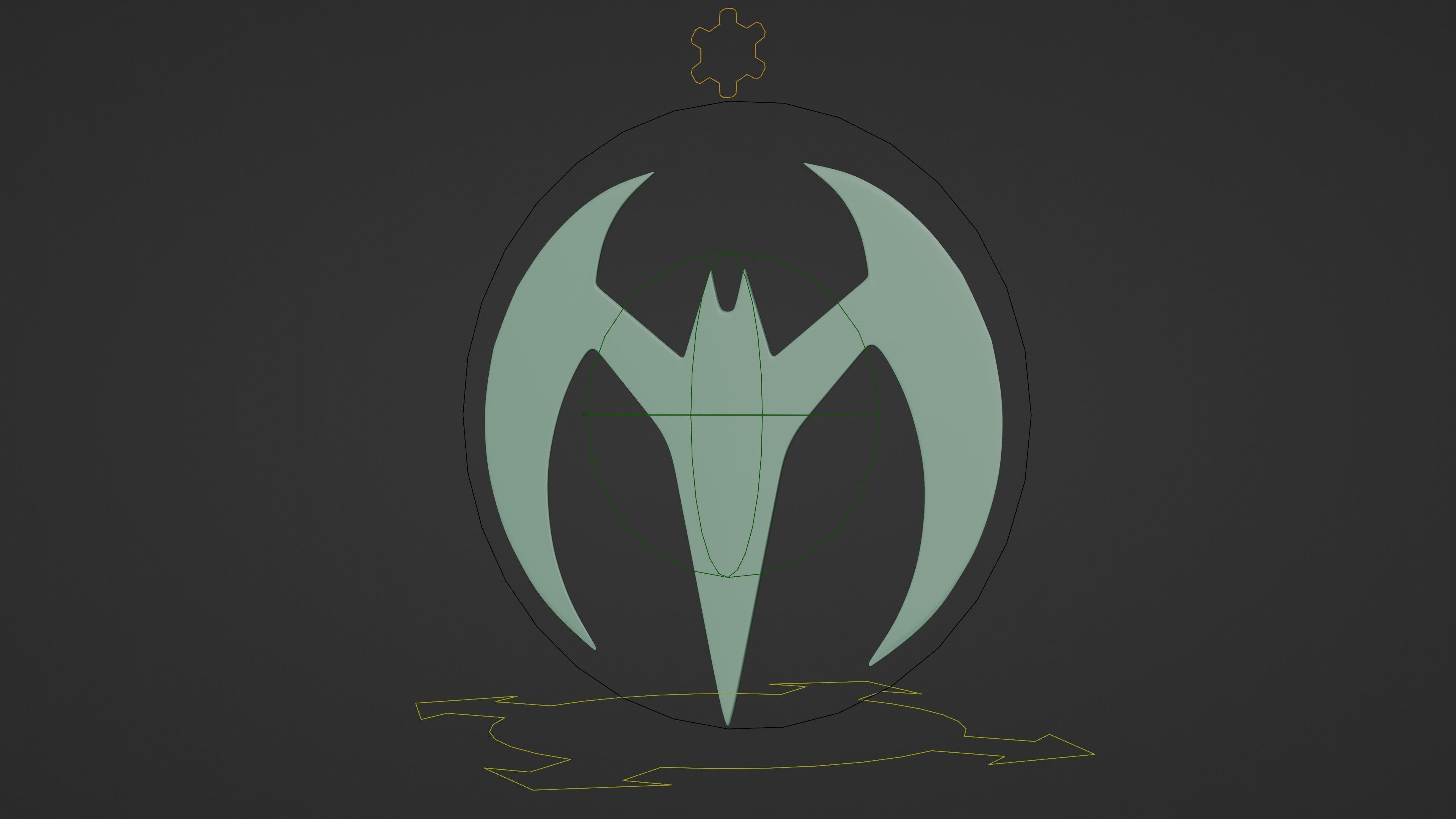 Batarang 3 Pack 3D model_21