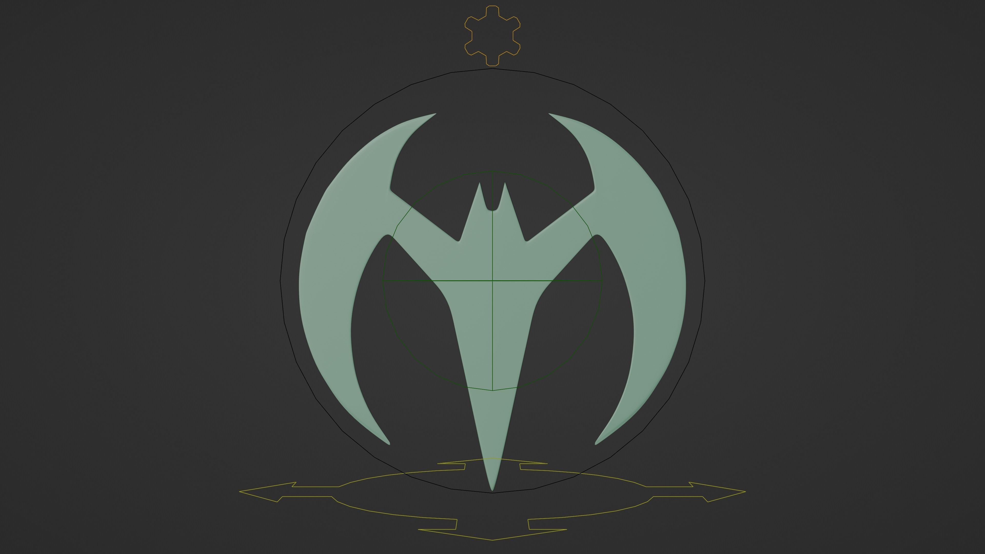 Batarang 3 Pack 3D model_23