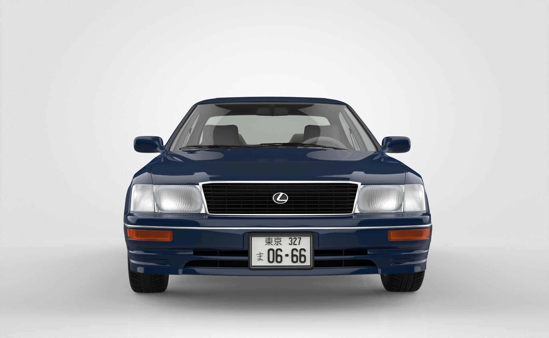 Lexus LS 400 1995 3D model_10