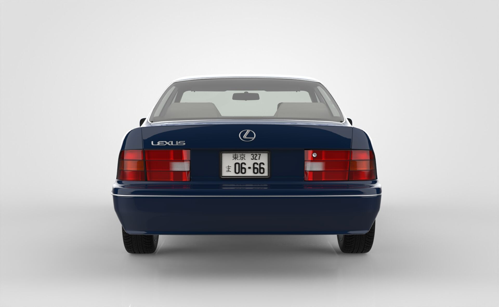 Lexus LS 400 1995 3D model_4
