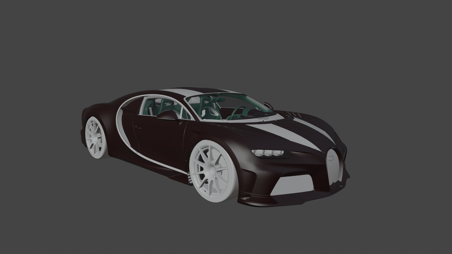 buggati chiron 3D model_10