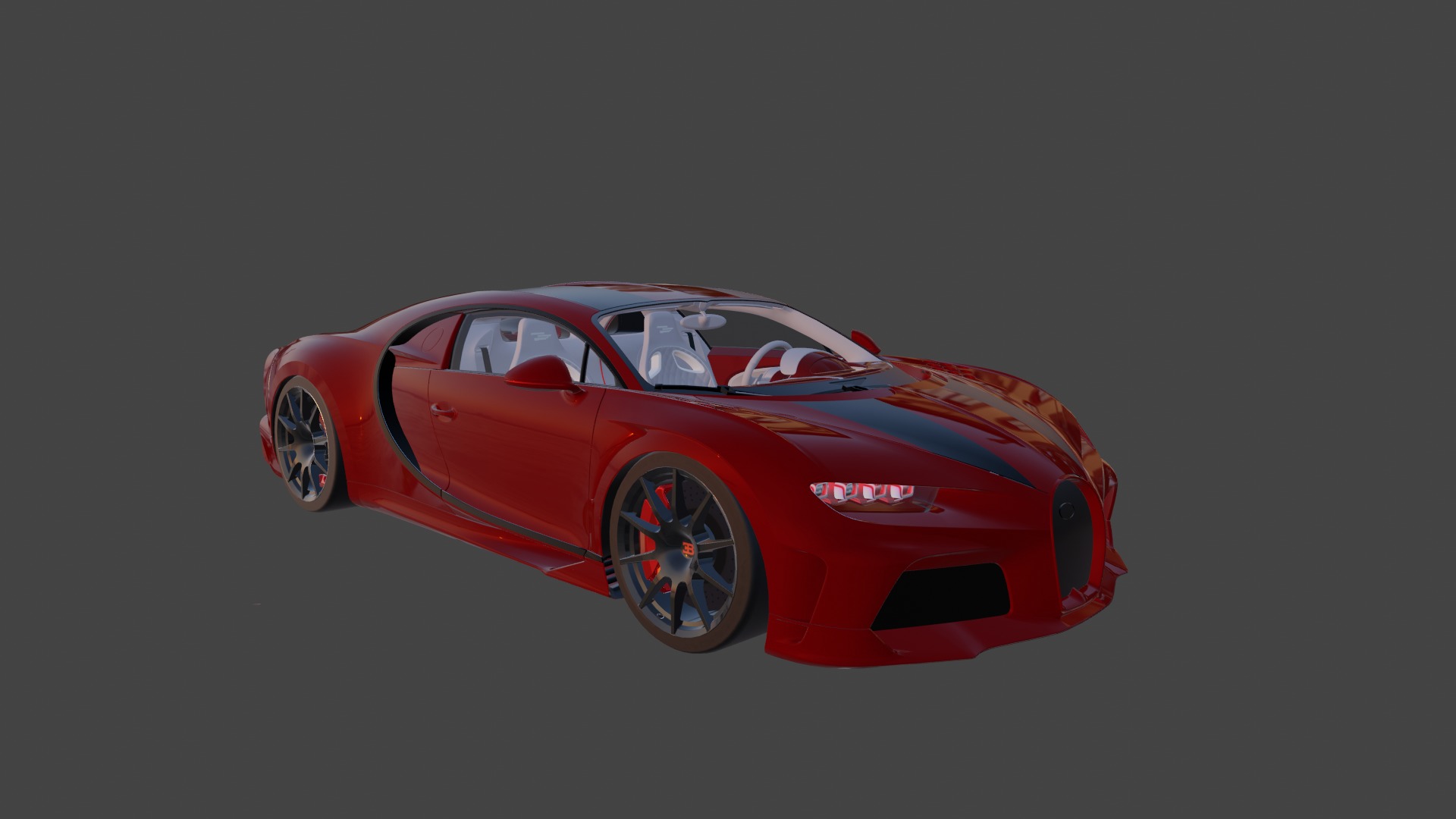 buggati chiron 3D model_8
