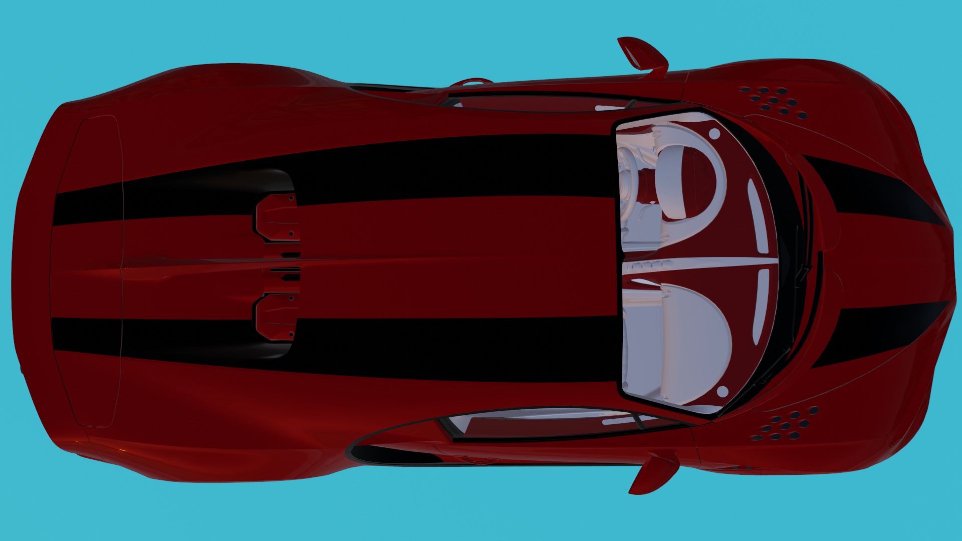 buggati chiron 3D model_3