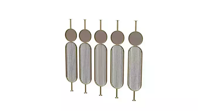 Decorative Stand for Interior 3D Model