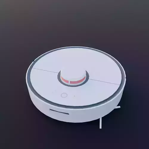 Xiaomi-Roborock Low-poly 3D model
