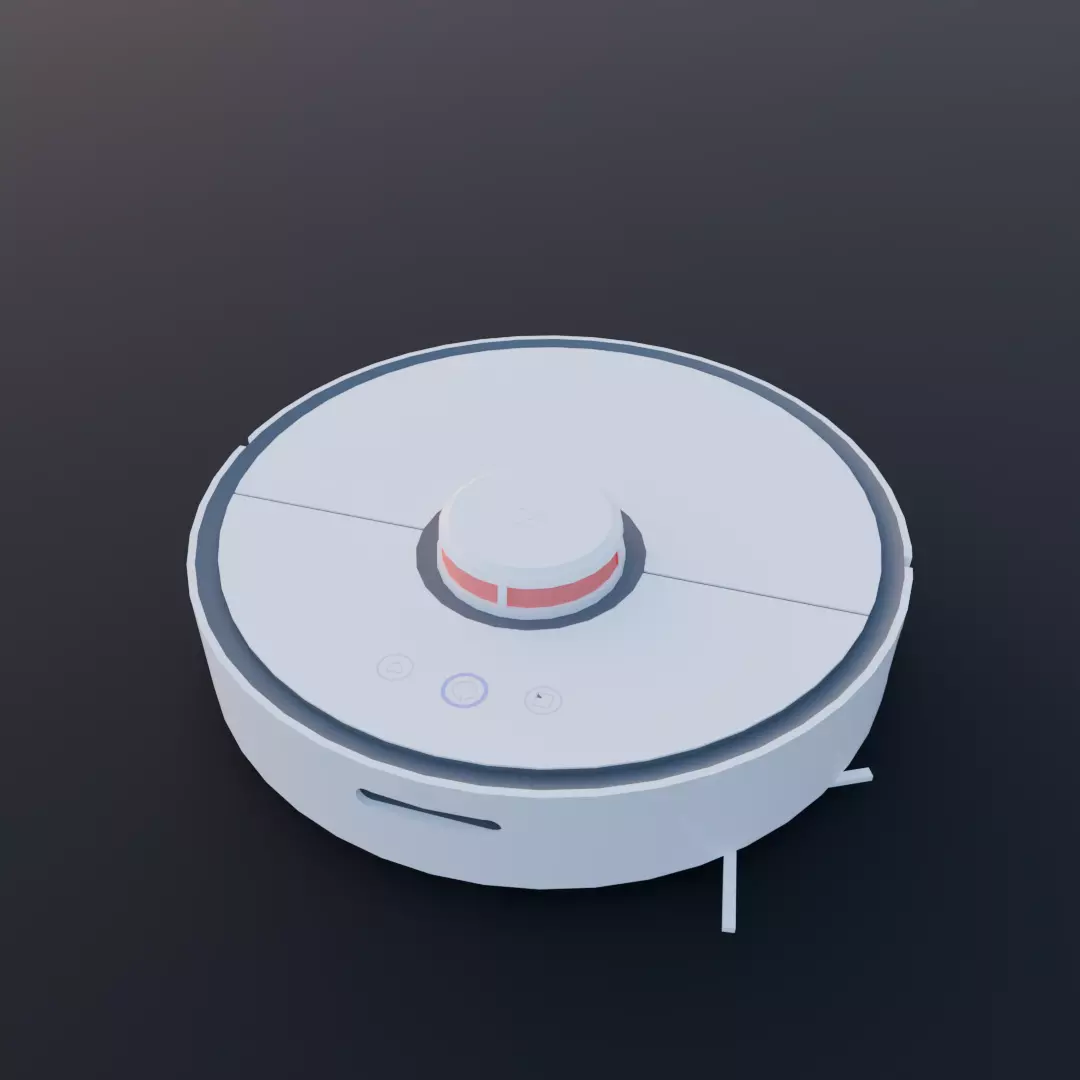 Xiaomi-Roborock Low-poly 3D model_0