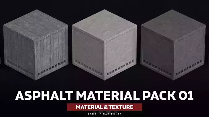 Asphalt Material Pack Vol 01