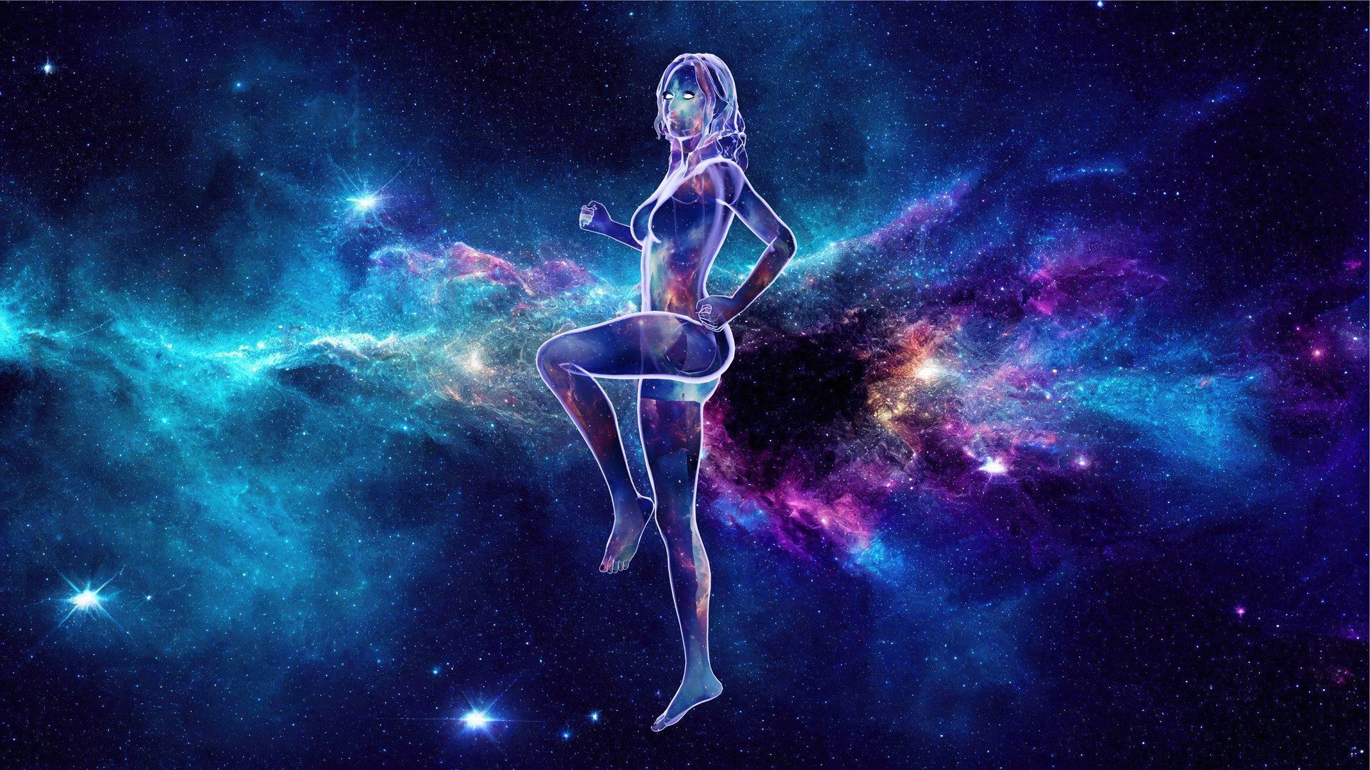 Singularity Low-poly 3D model_1