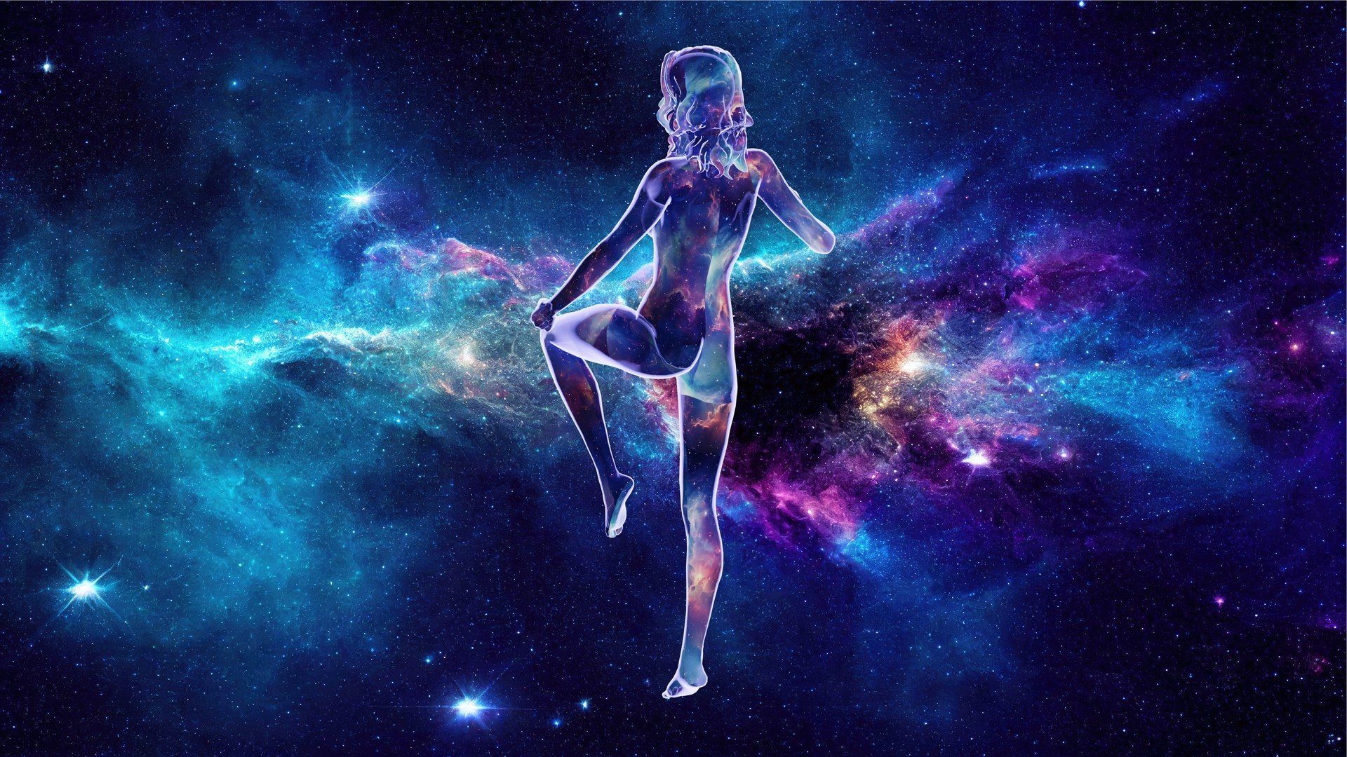 Singularity Low-poly 3D model_3