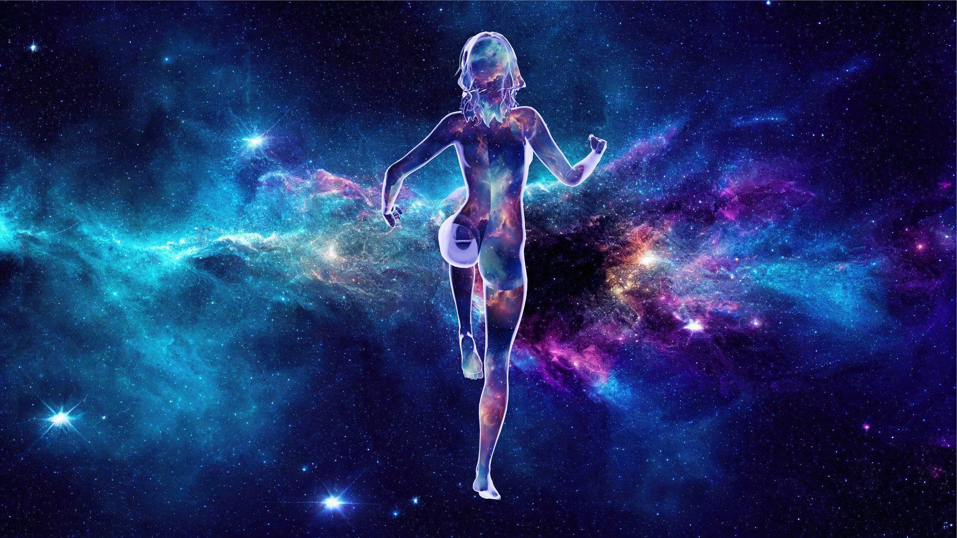 Singularity Low-poly 3D model_4