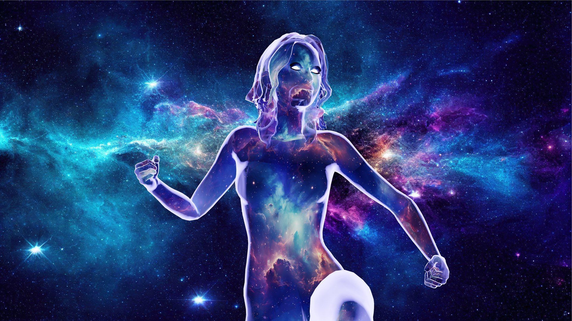 Singularity Low-poly 3D model_11