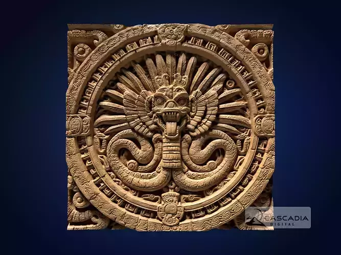 Aztec Mayan - CNC Router Carving Casting mexican ruins