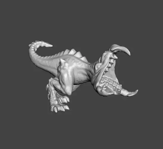 EXTRAPLANAR MARAUDER MINIATURE MODEL FANTASY SCIFI GAMES RPG DND 3D print model