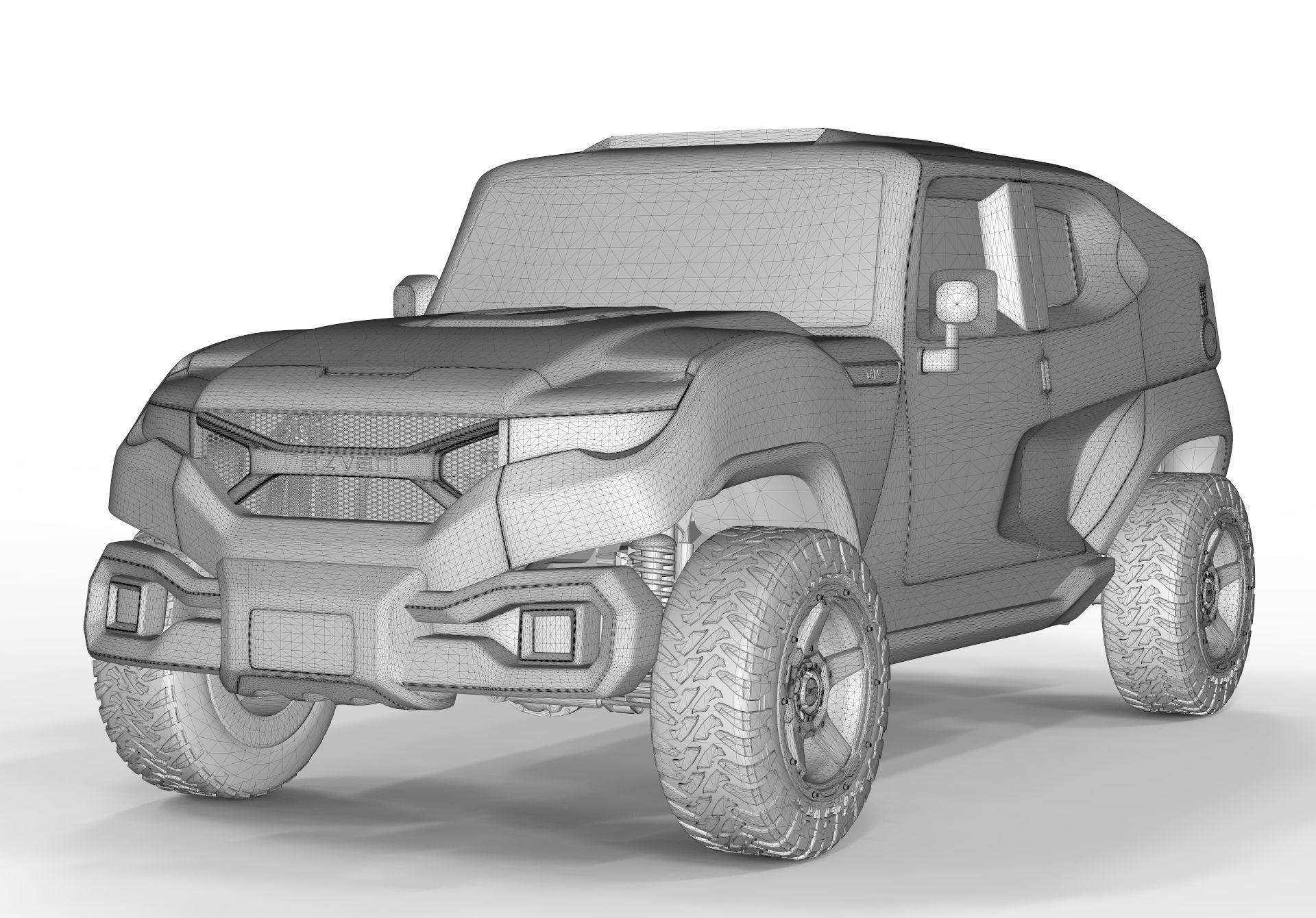 Rezvani Tank 2018 3D model_13