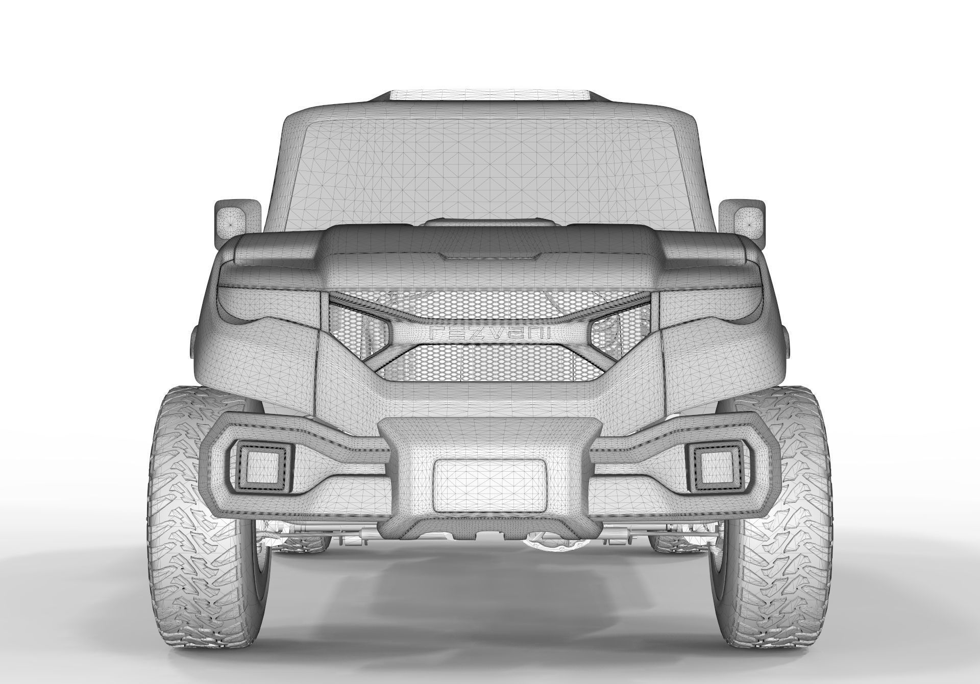 Rezvani Tank 2018 3D model_9