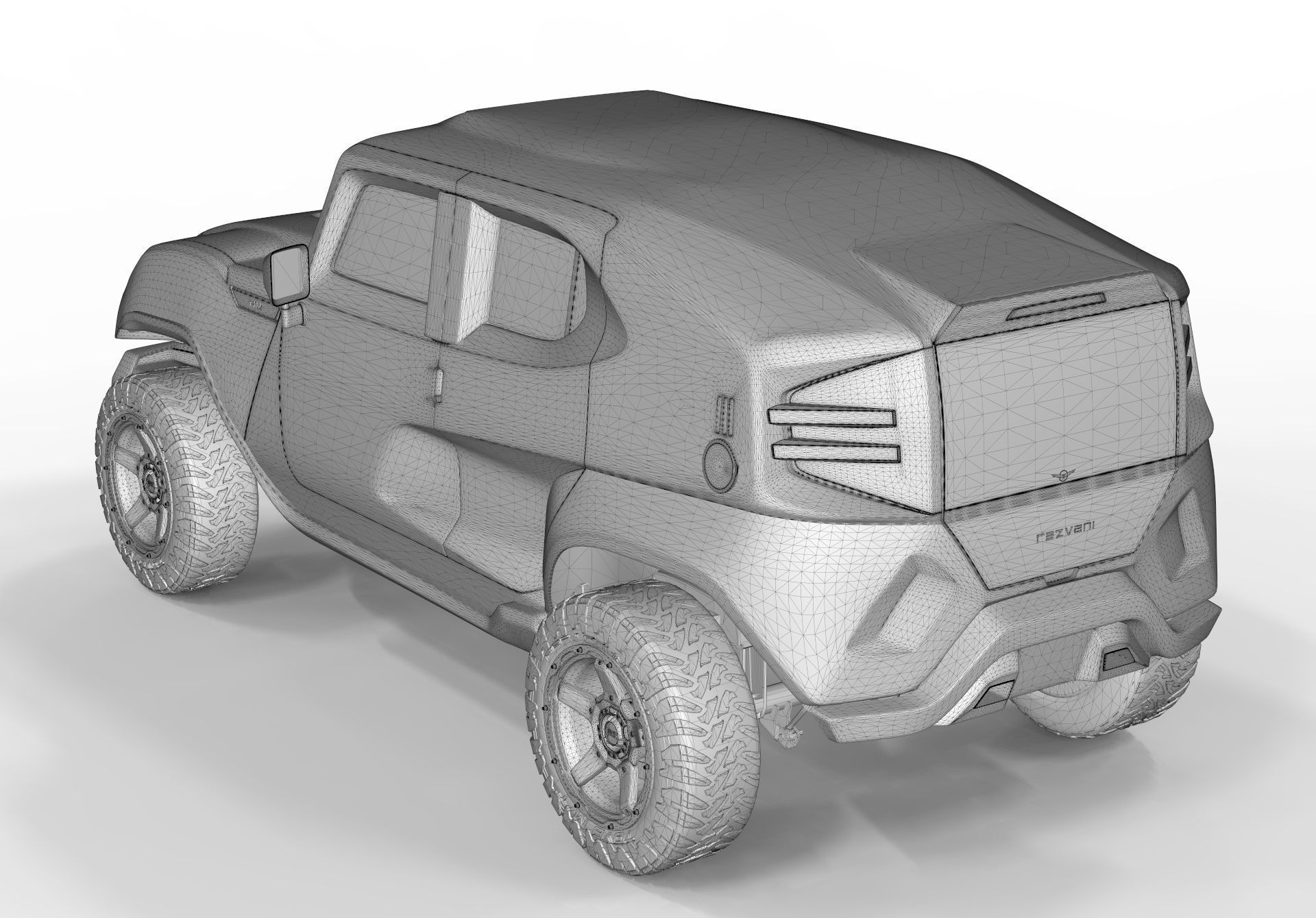 Rezvani Tank 2018 3D model_8