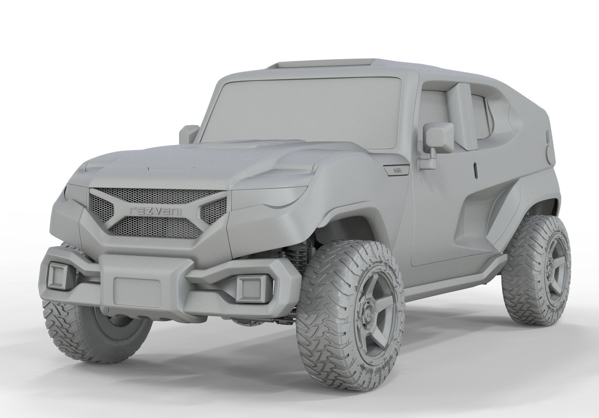 Rezvani Tank 2018 3D model_14