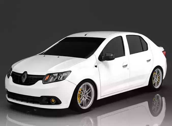 Dacia Logan 2016 modified 3D Model