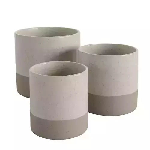 Ceramic Neutral Earth Tones Vase