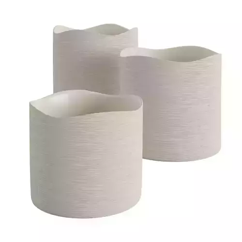 Off White or Cream vase