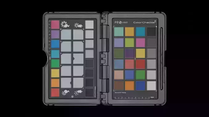 ColorChecker 3D model