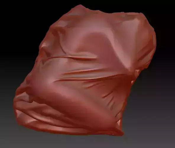 A woman wrapped in cloth and Pot version