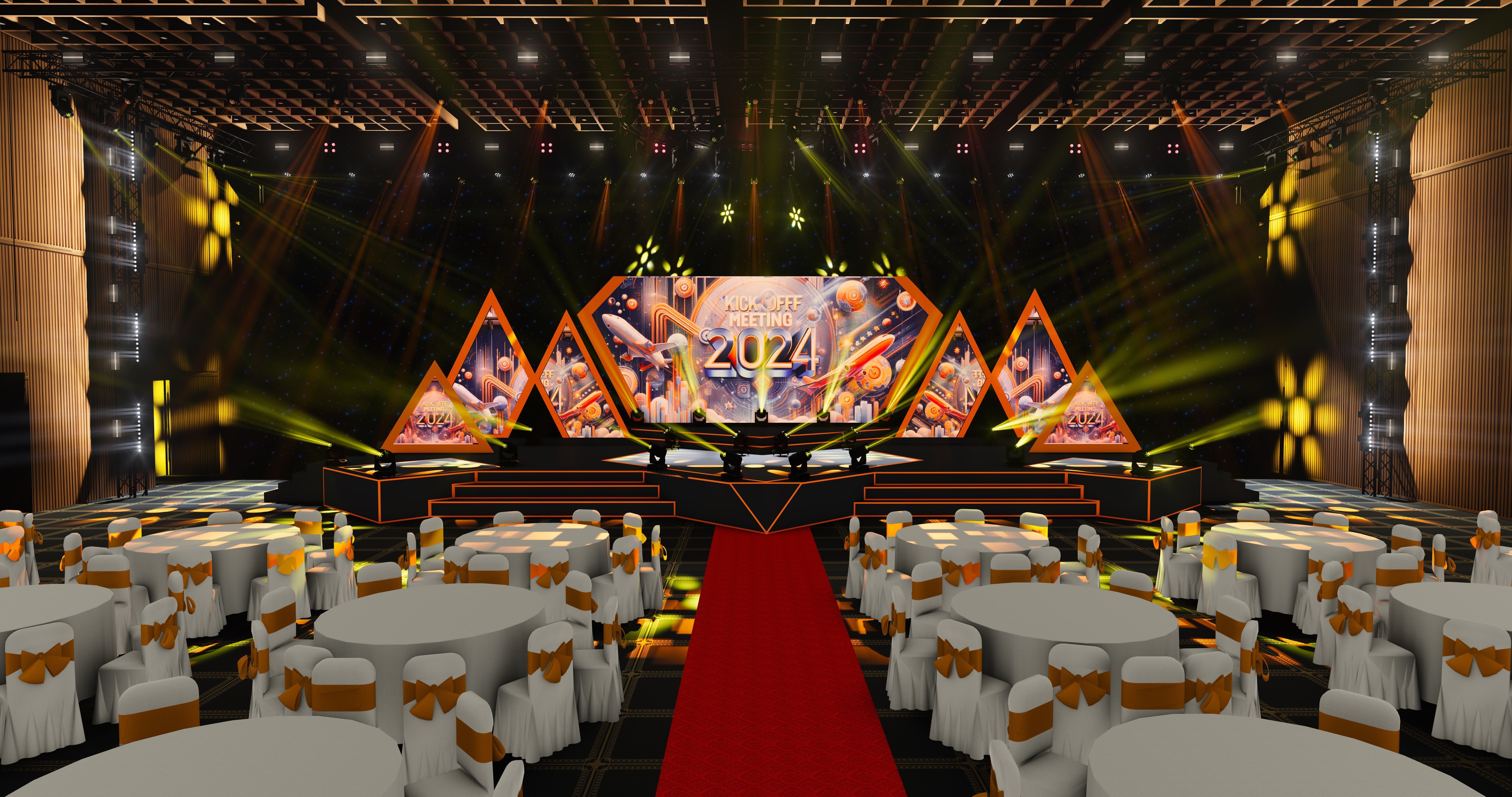 timecode lighting show for event Texture_2