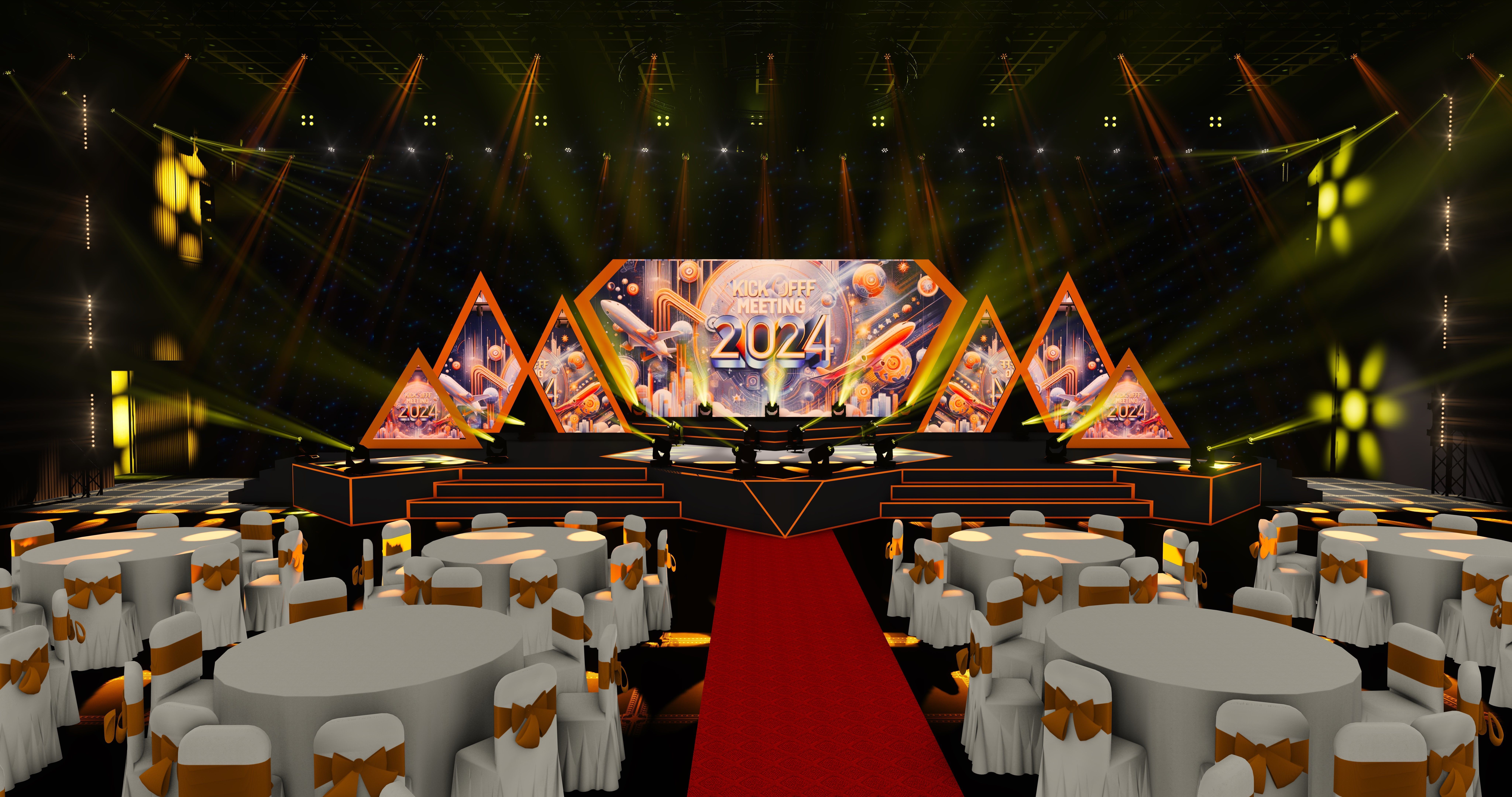 timecode lighting show for event Texture_11