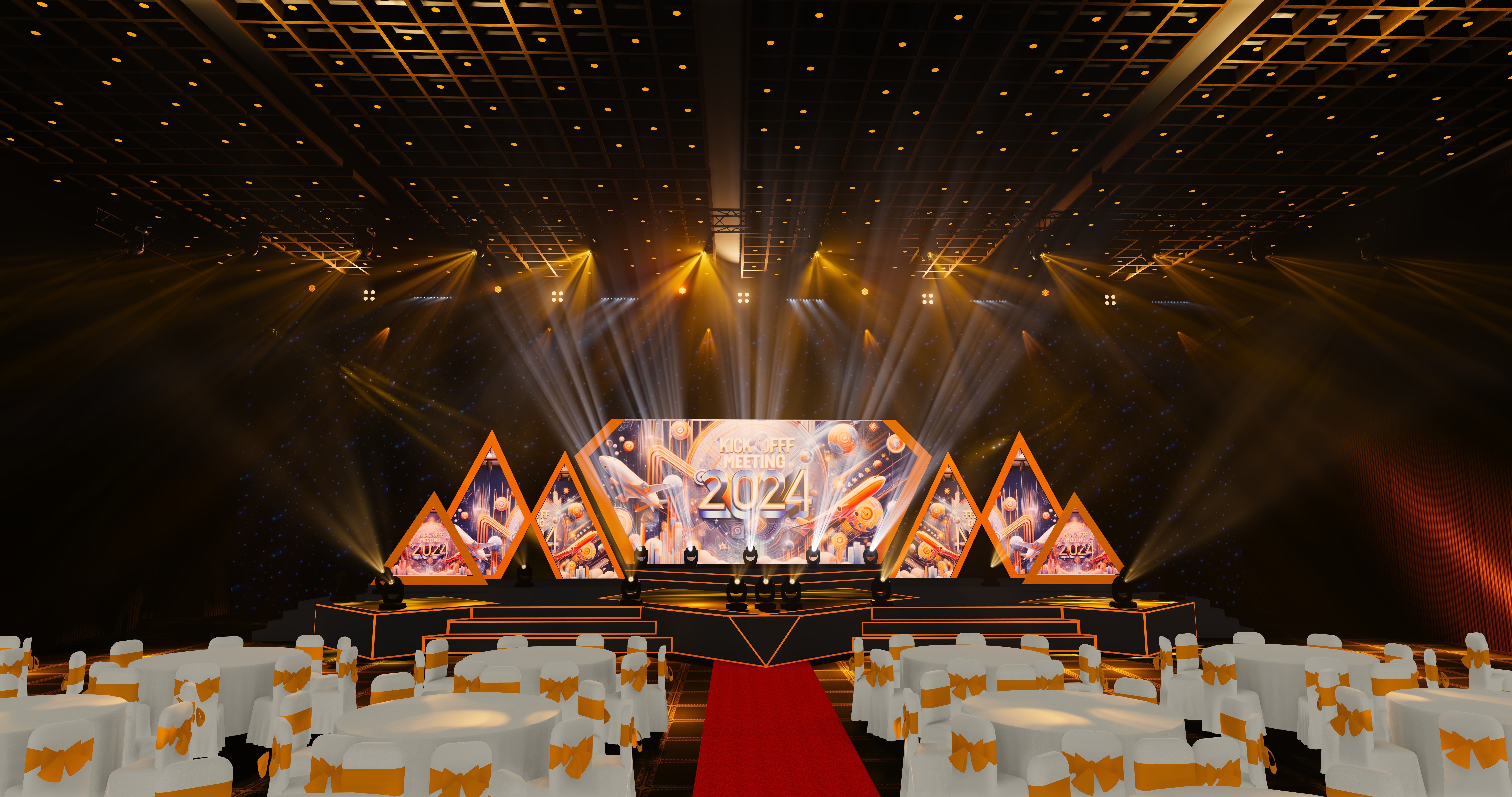 timecode lighting show for event Texture_5