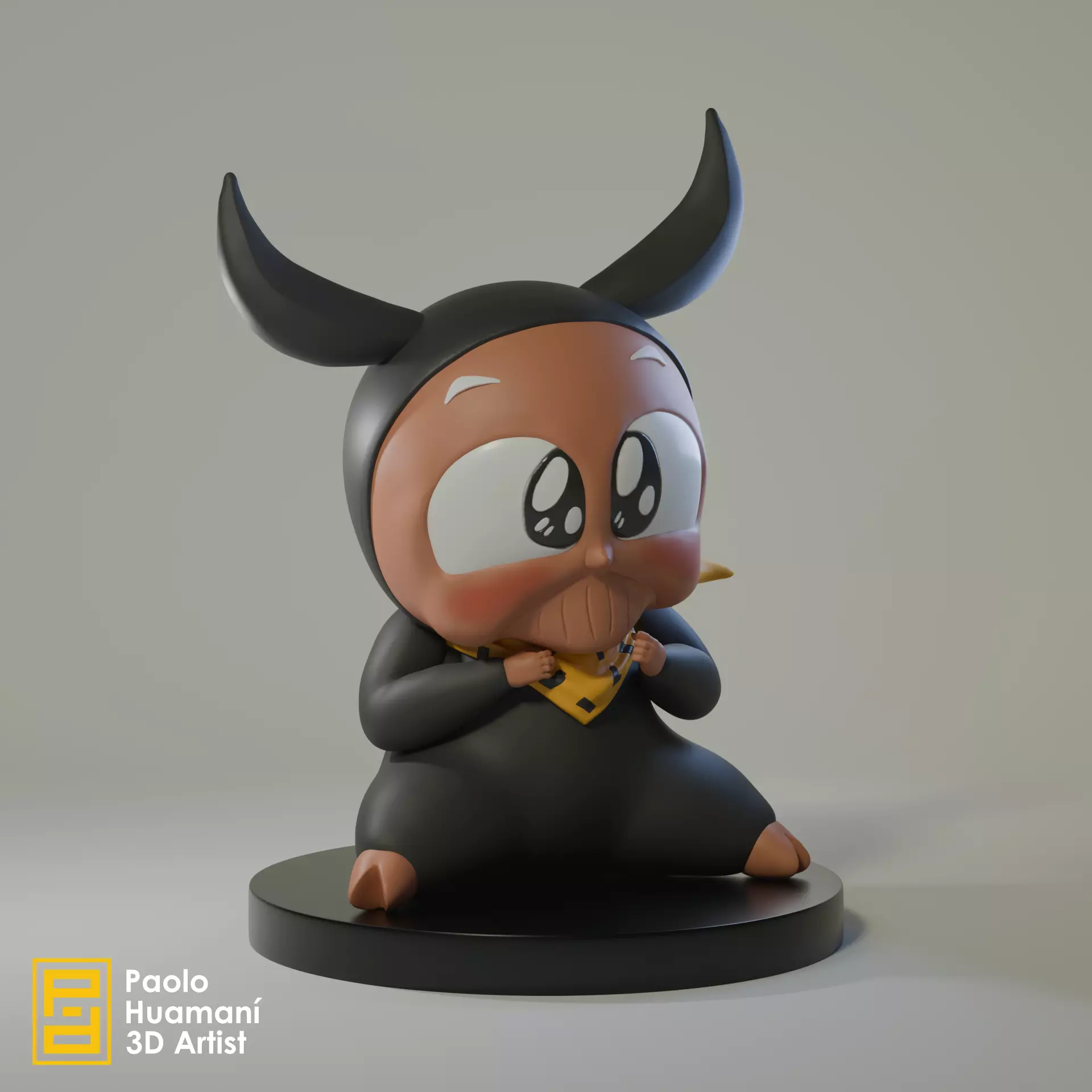Happosai P- Chan 3D print model