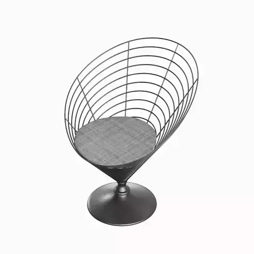 Wire Cone Chair 05