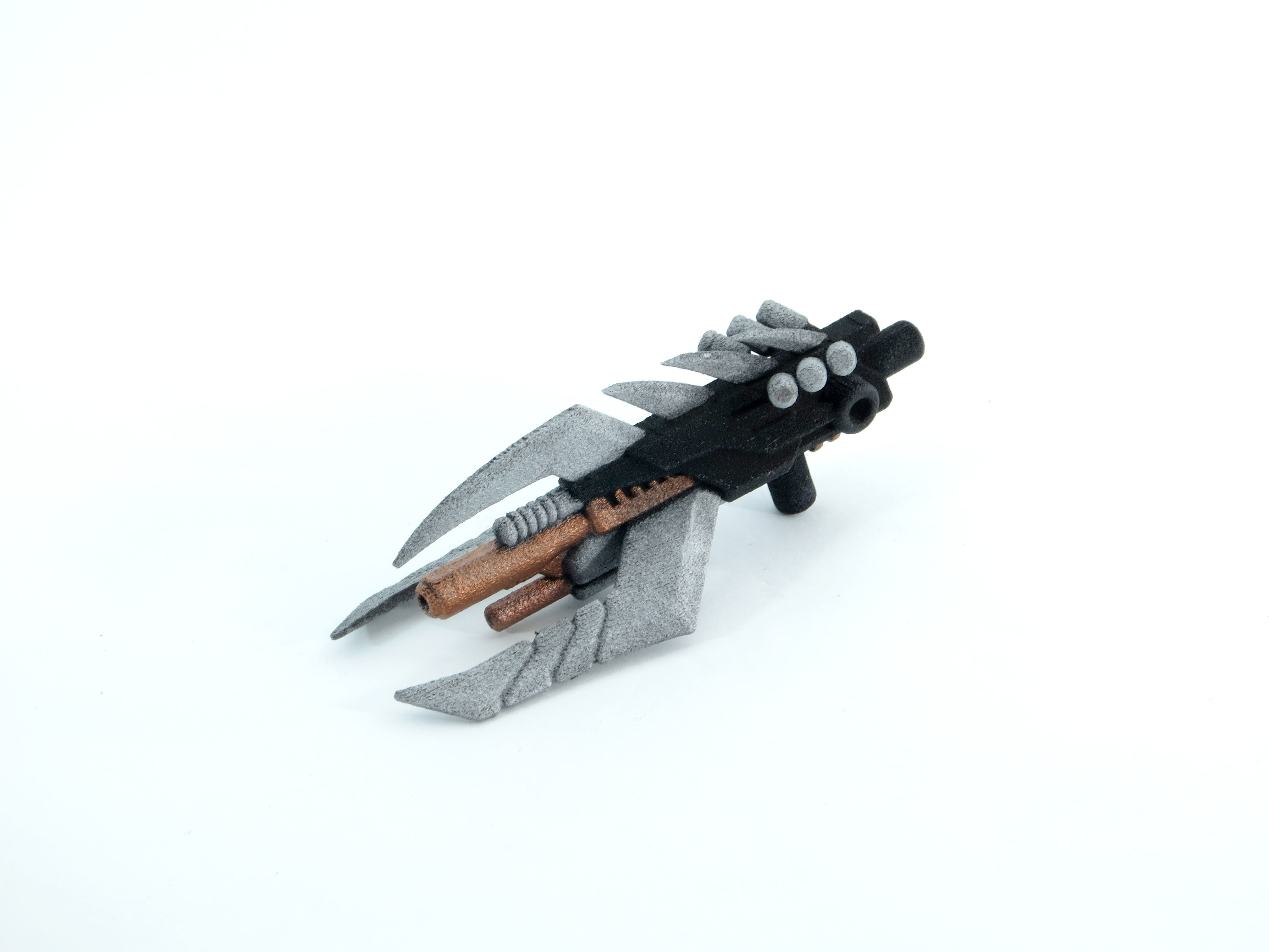 Spiker Blaster Accessory for TF Prime DREAD Vehicon 3D print model_2