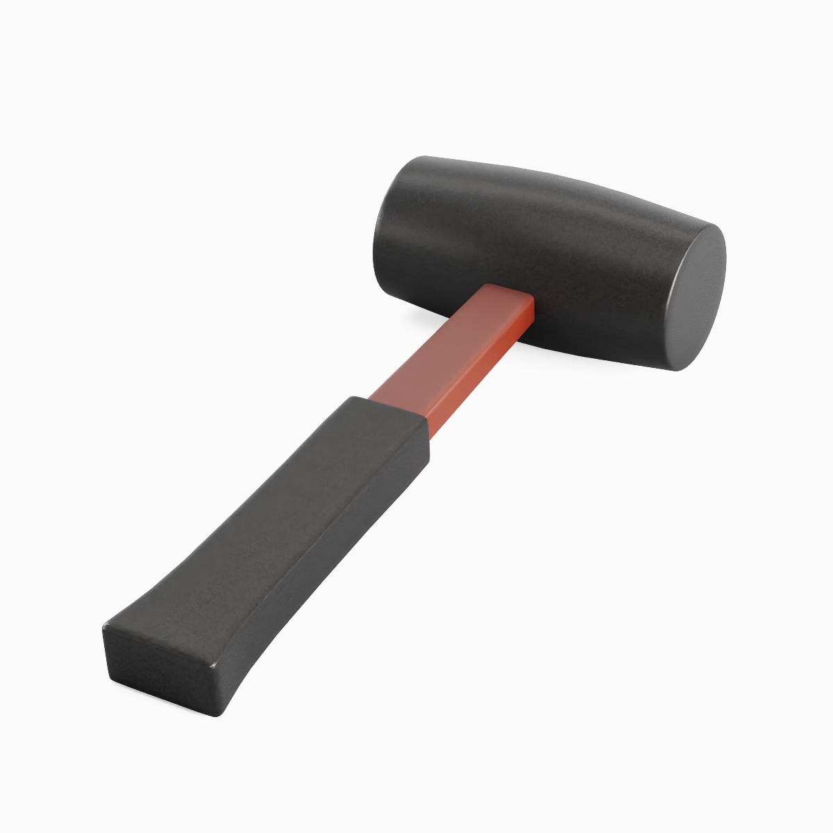 Rubber Mallet 02 3D model_1